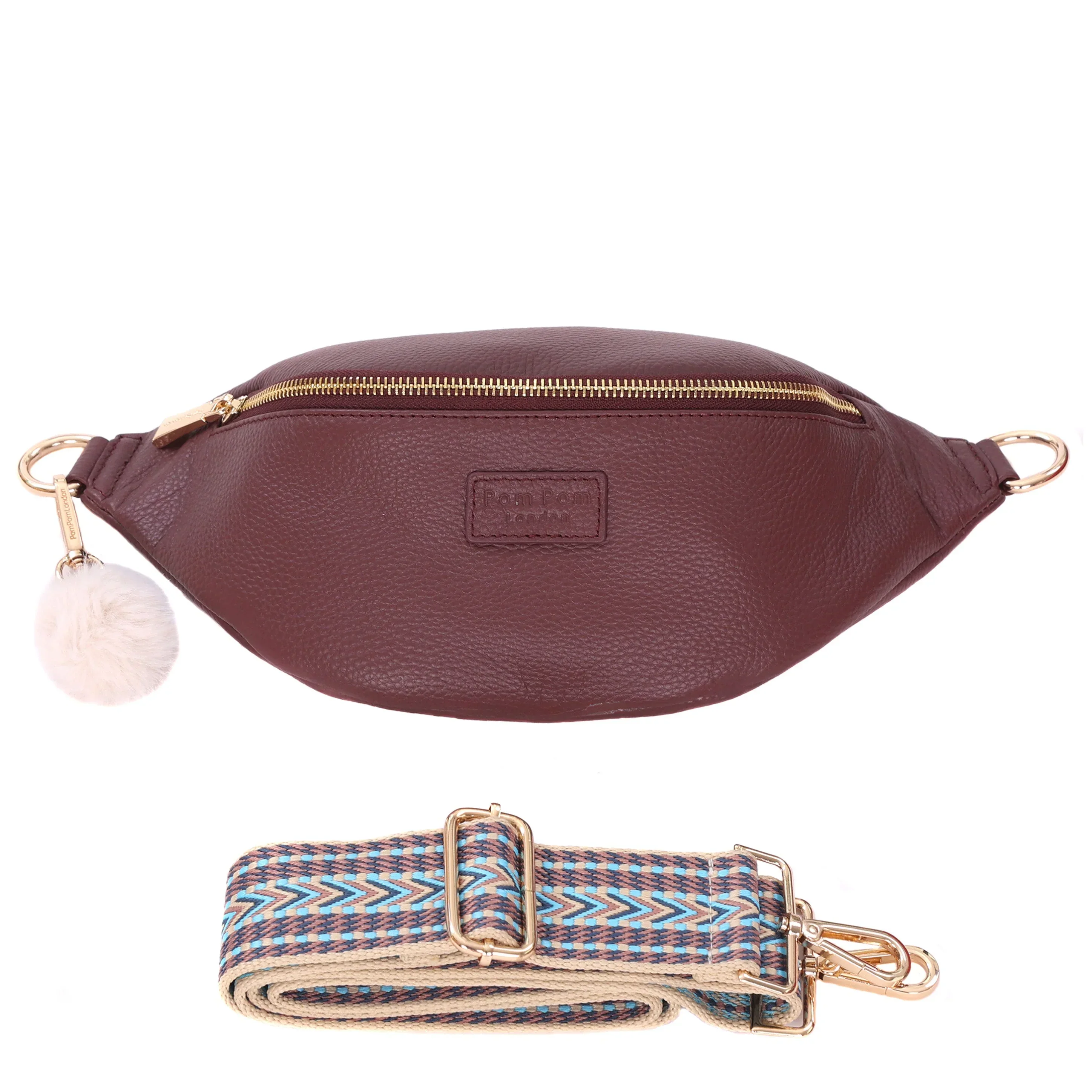 Bum Bag Deep Burgundy - Image 2
