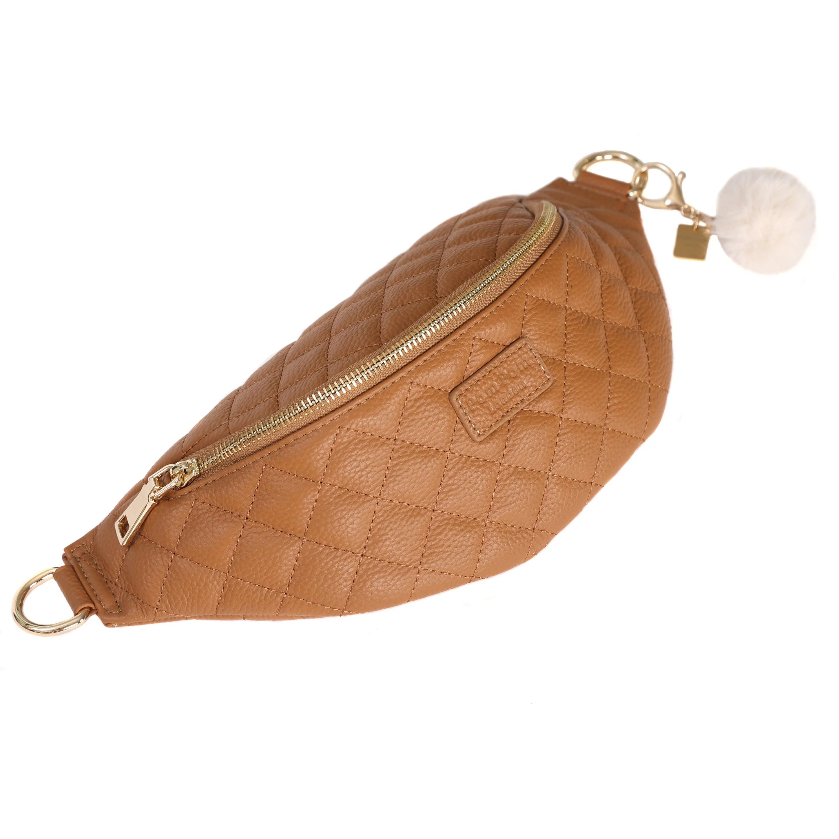 Quilted Bum Bag Maple & Accessories - Image 4