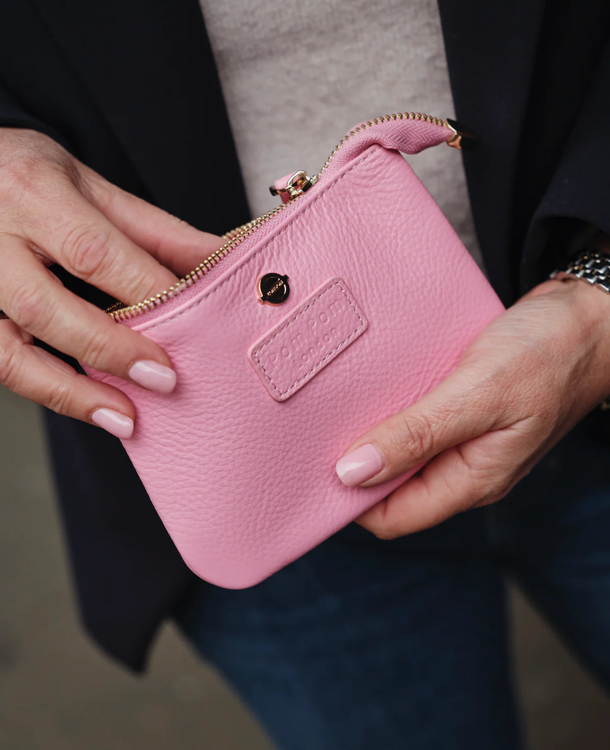 Chelsea Coin Purse Hammersmith & City Line Pink - Image 2