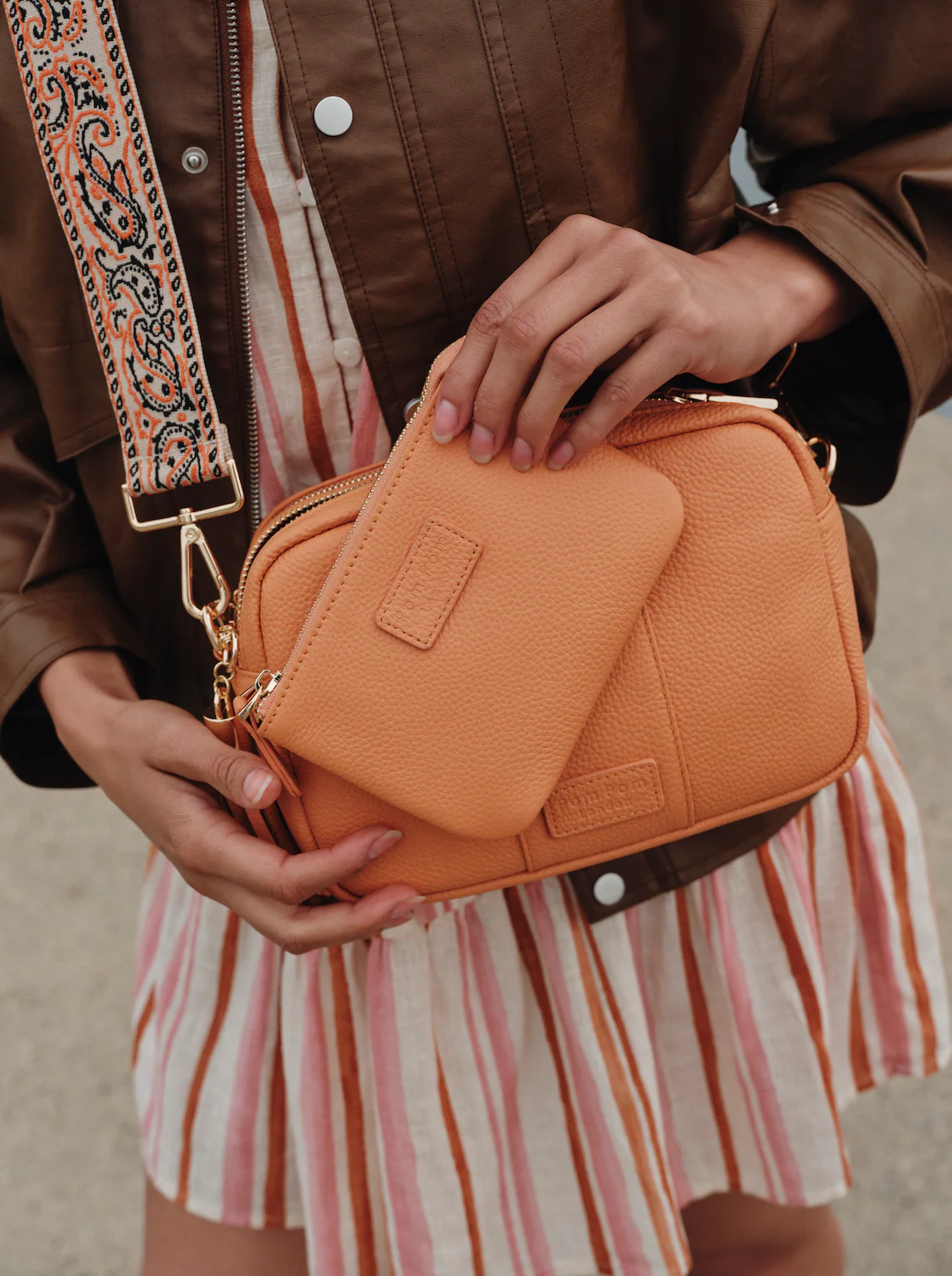 Chelsea Coin Purse Mango Tango - Image 2
