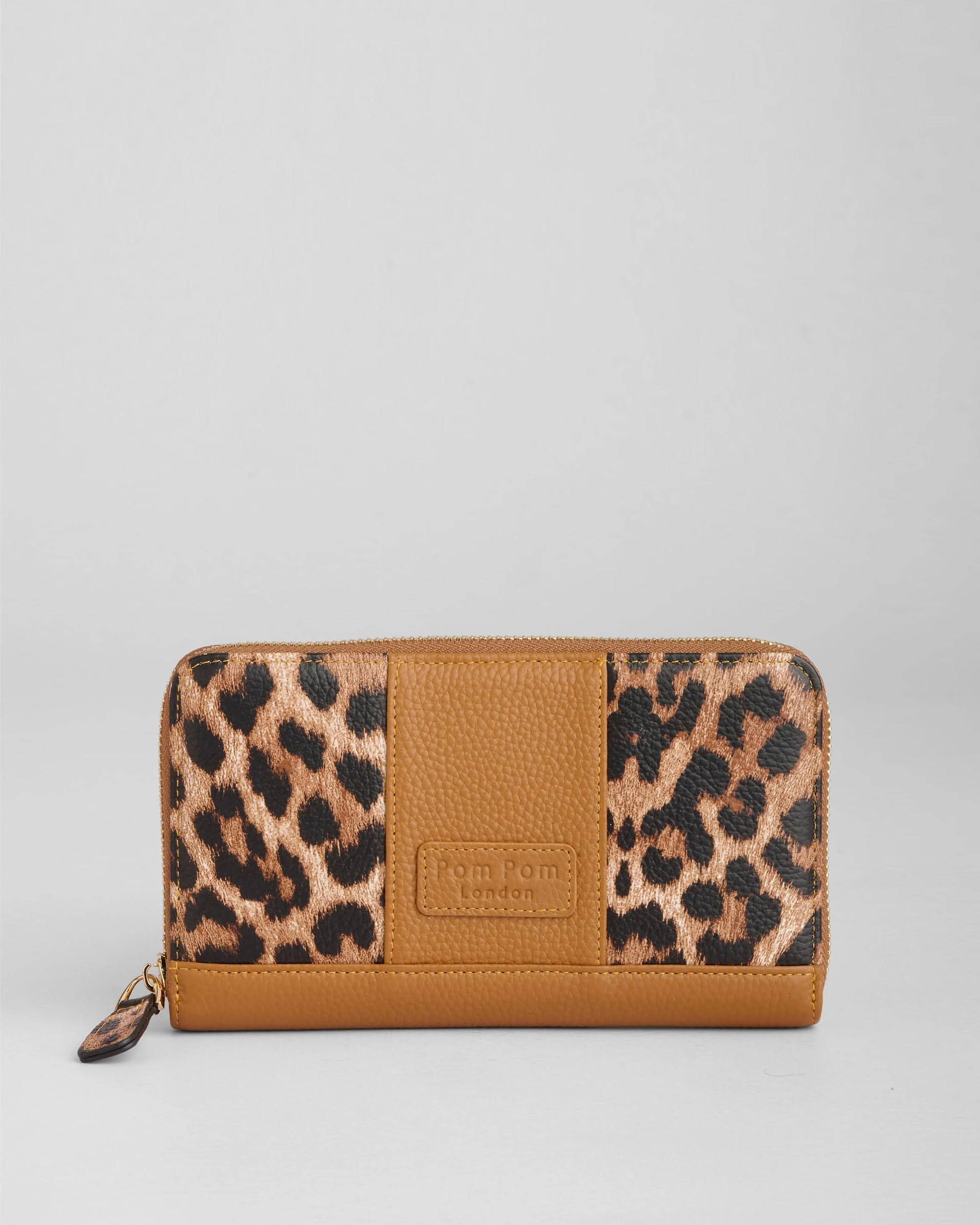 Chelsea Wallet Purse Leopard Print Maple