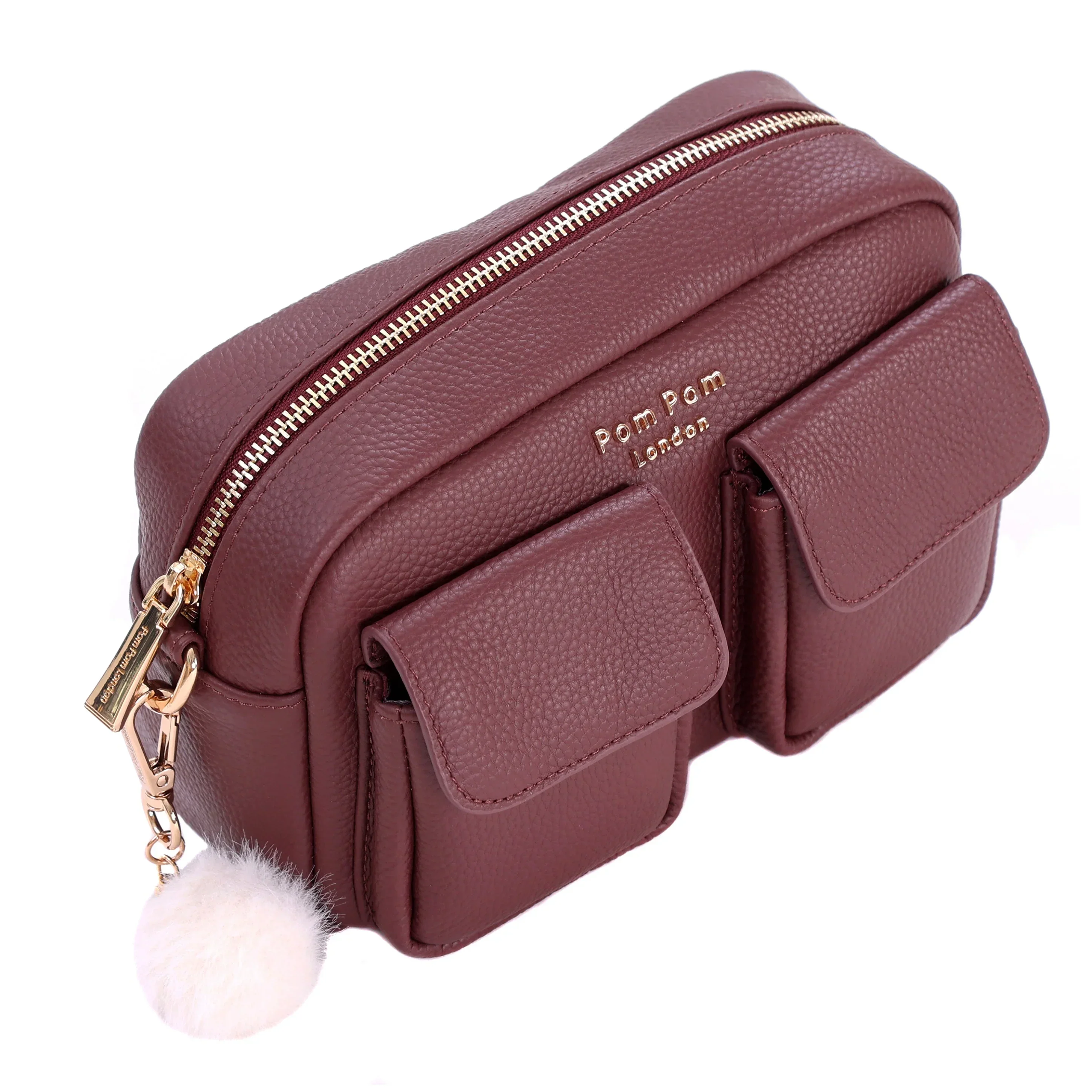 Chiswick Cargo Bag Deep Burgundy - Image 5