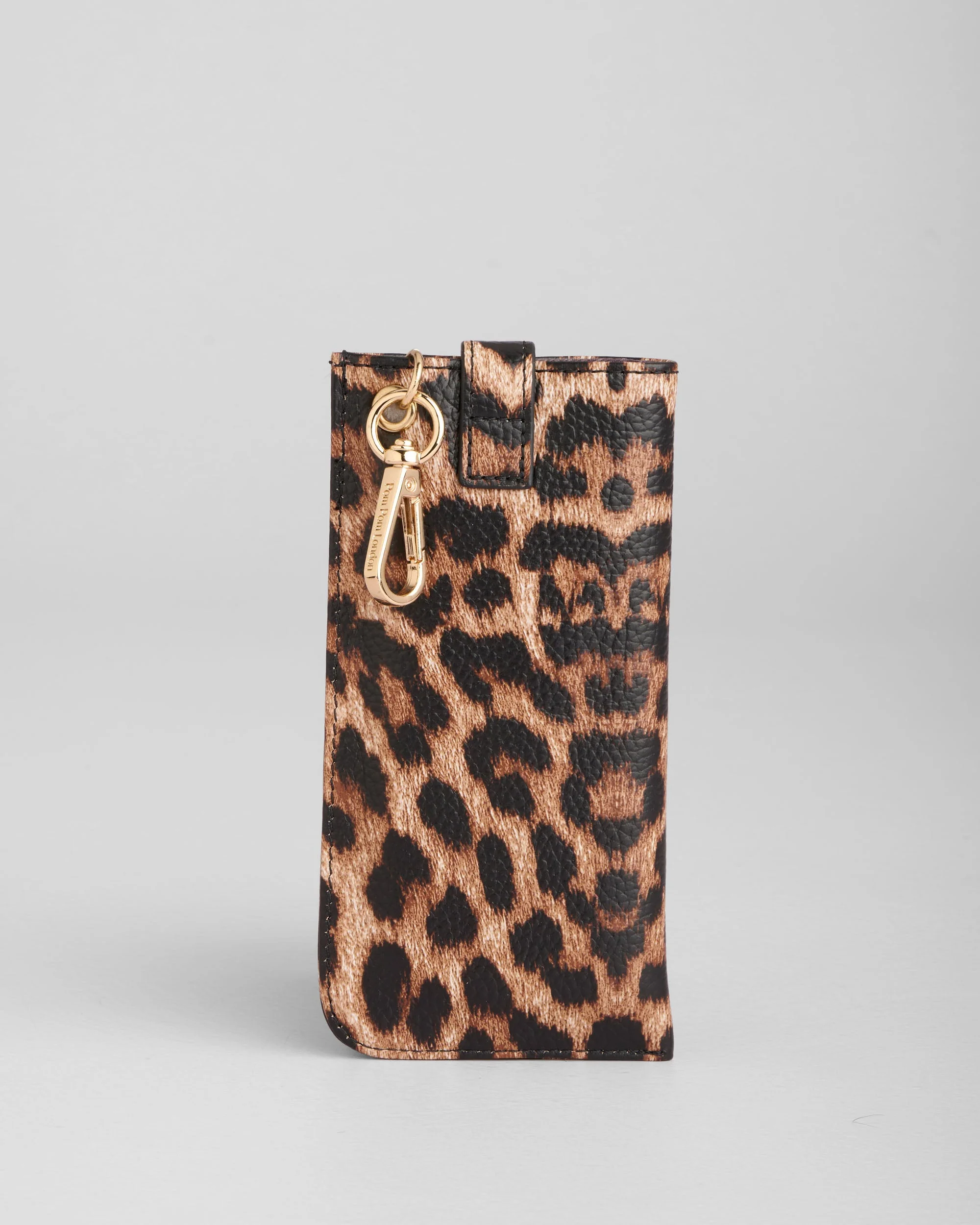 Grosvenor Glasses Case Leopard Print Maple - Image 3