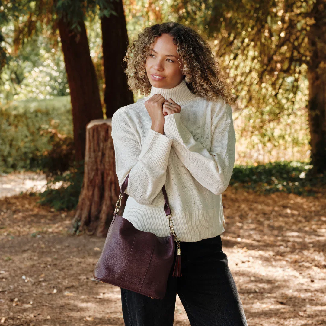 Lambeth Bag Deep Burgundy - Image 7