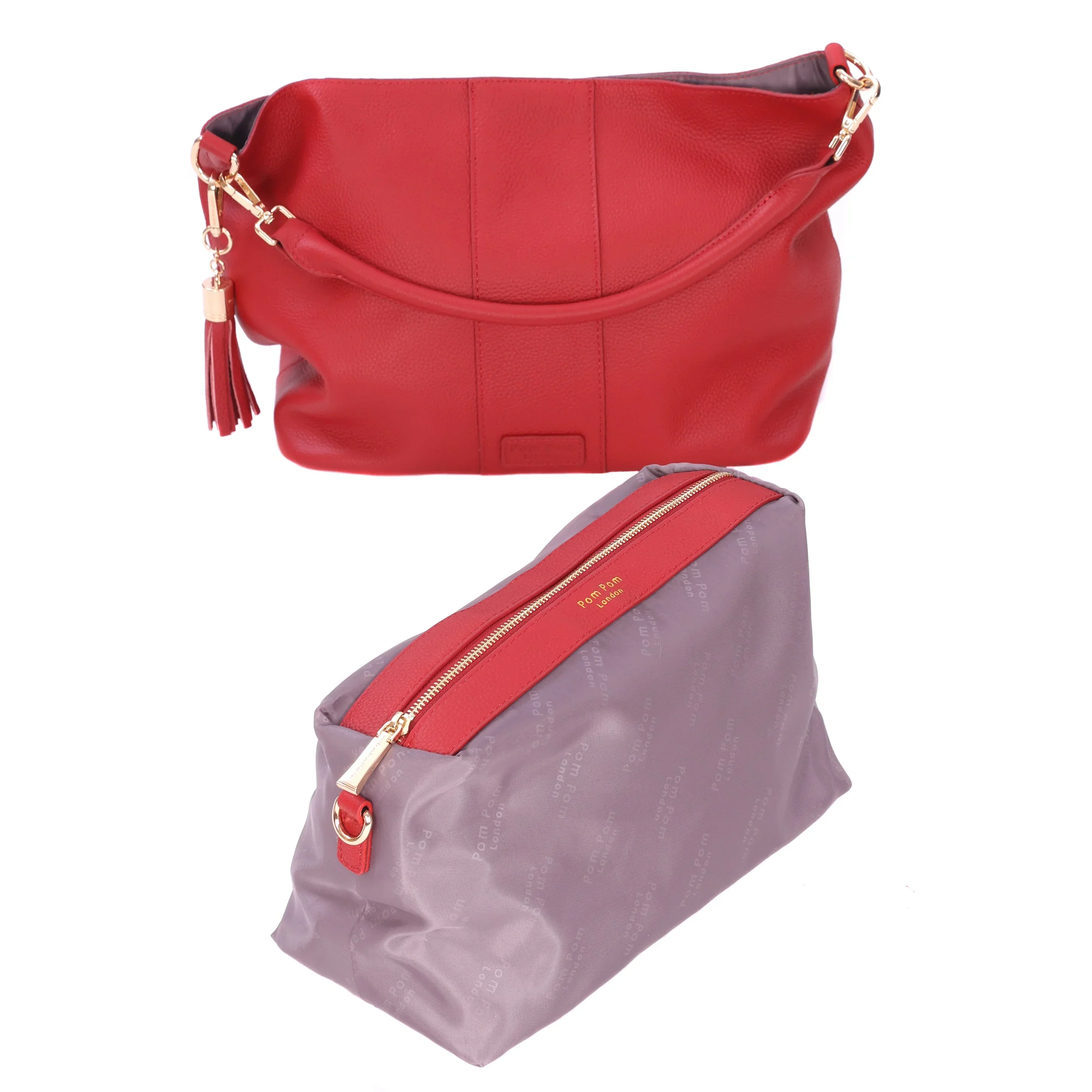 Lambeth Plus Bag Crimson Red - Image 5