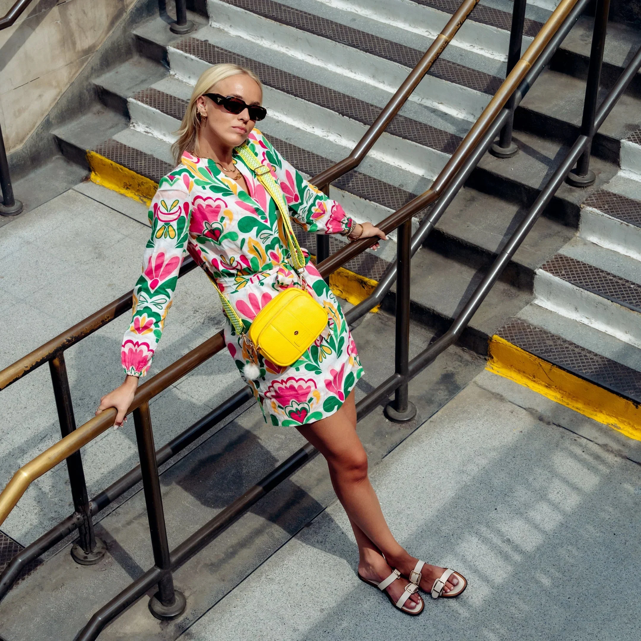 Original Bag Circle Line Yellow & Accessories - Image 2