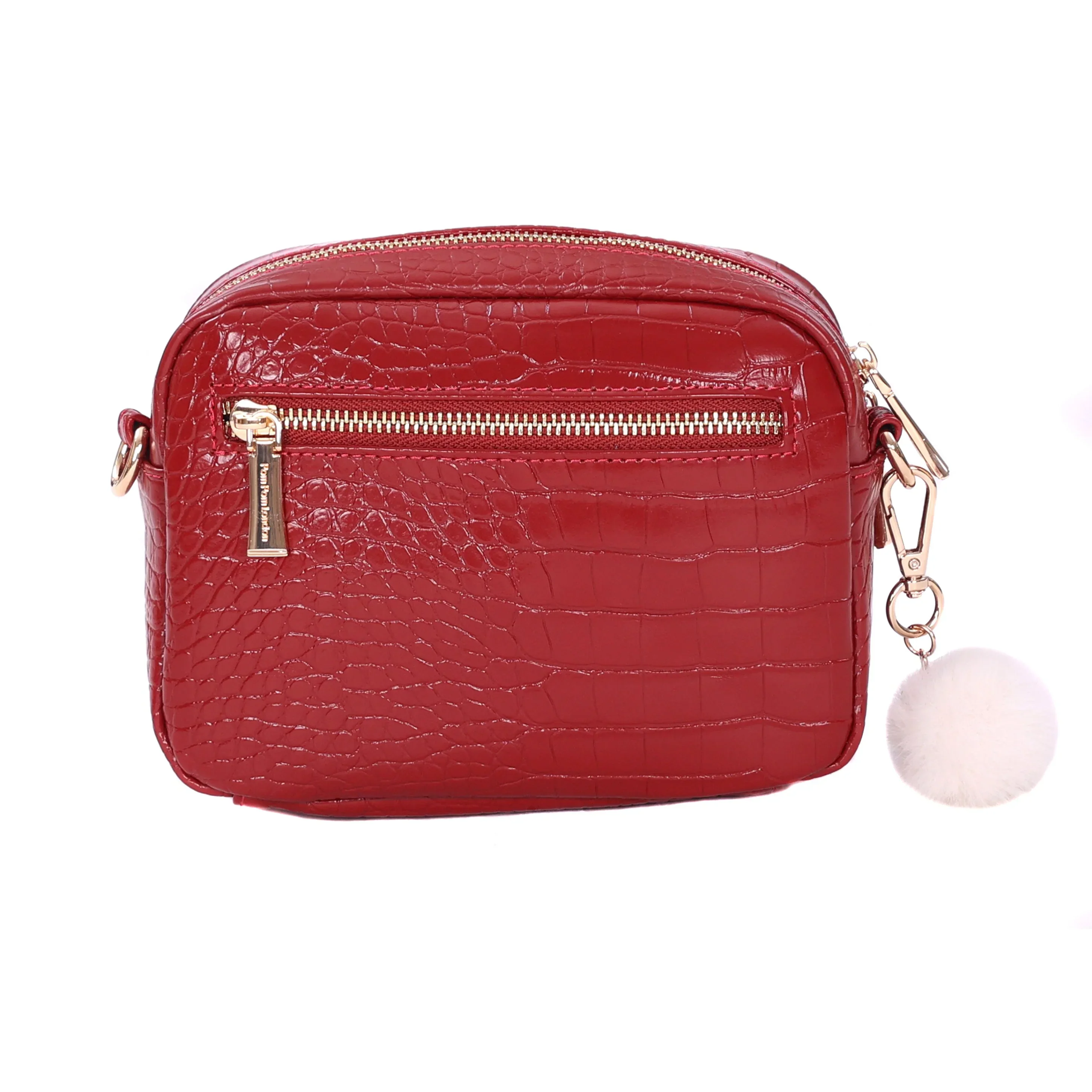 Original Bag Croc Berry Red & Accessories - Image 4