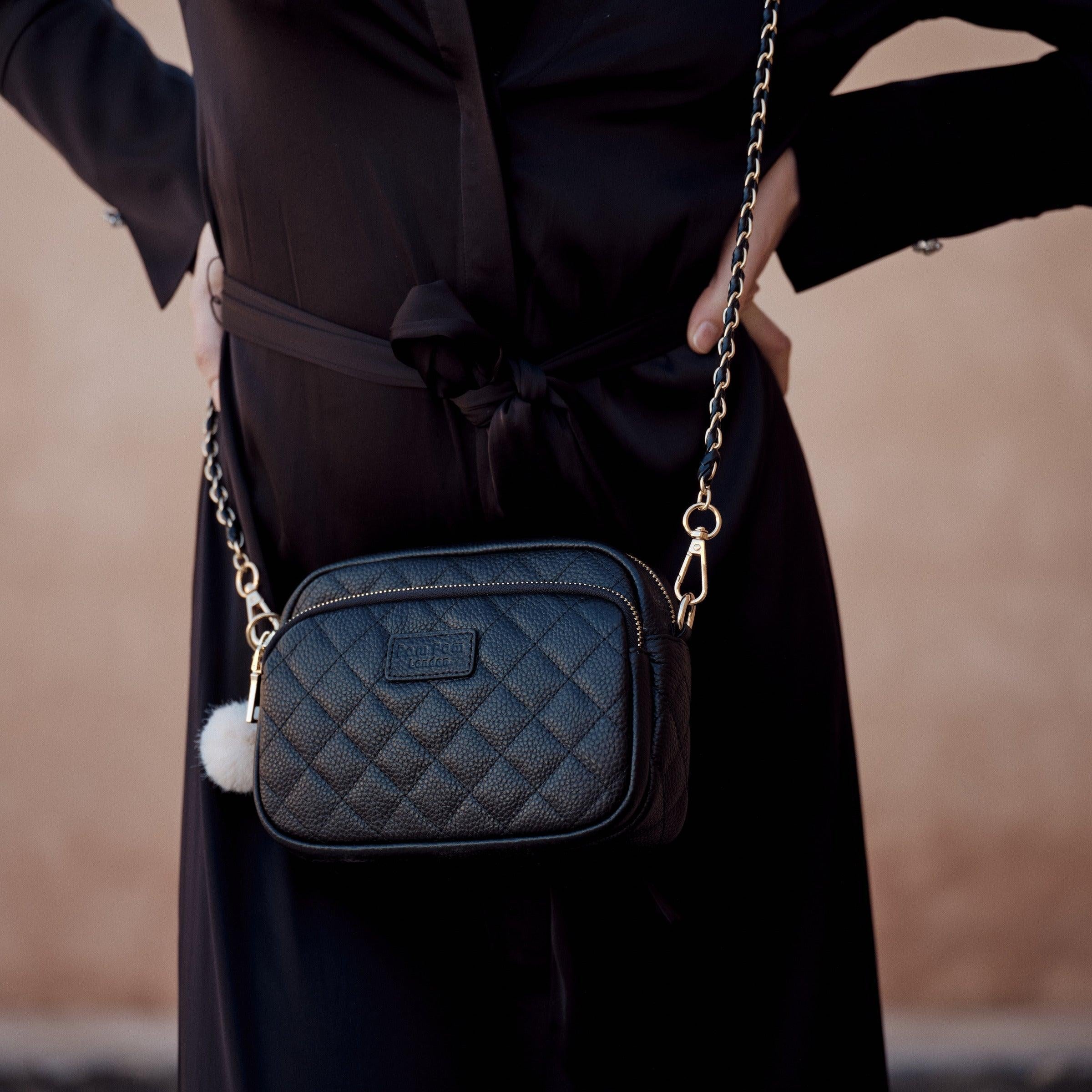 Quilted Original Bag Black & Accessories - Image 6
