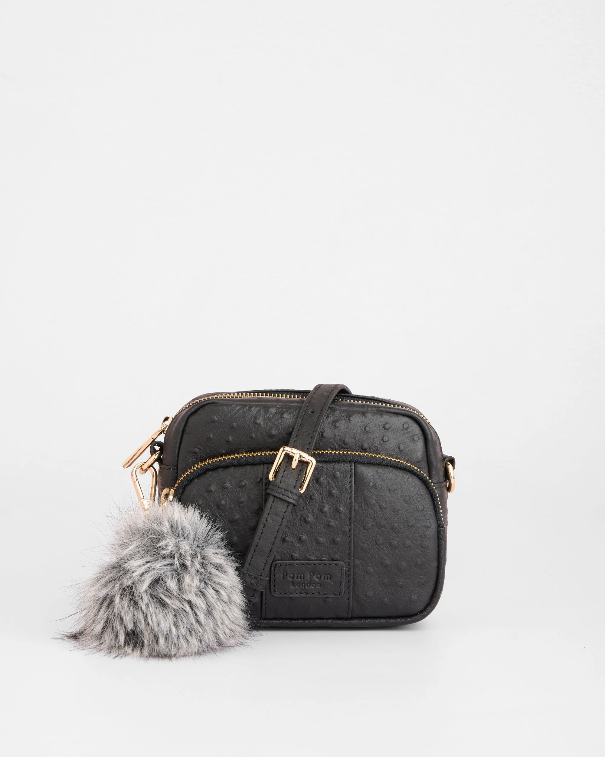 Original MINI Bag Ostrich Black & Accessories - Image 3