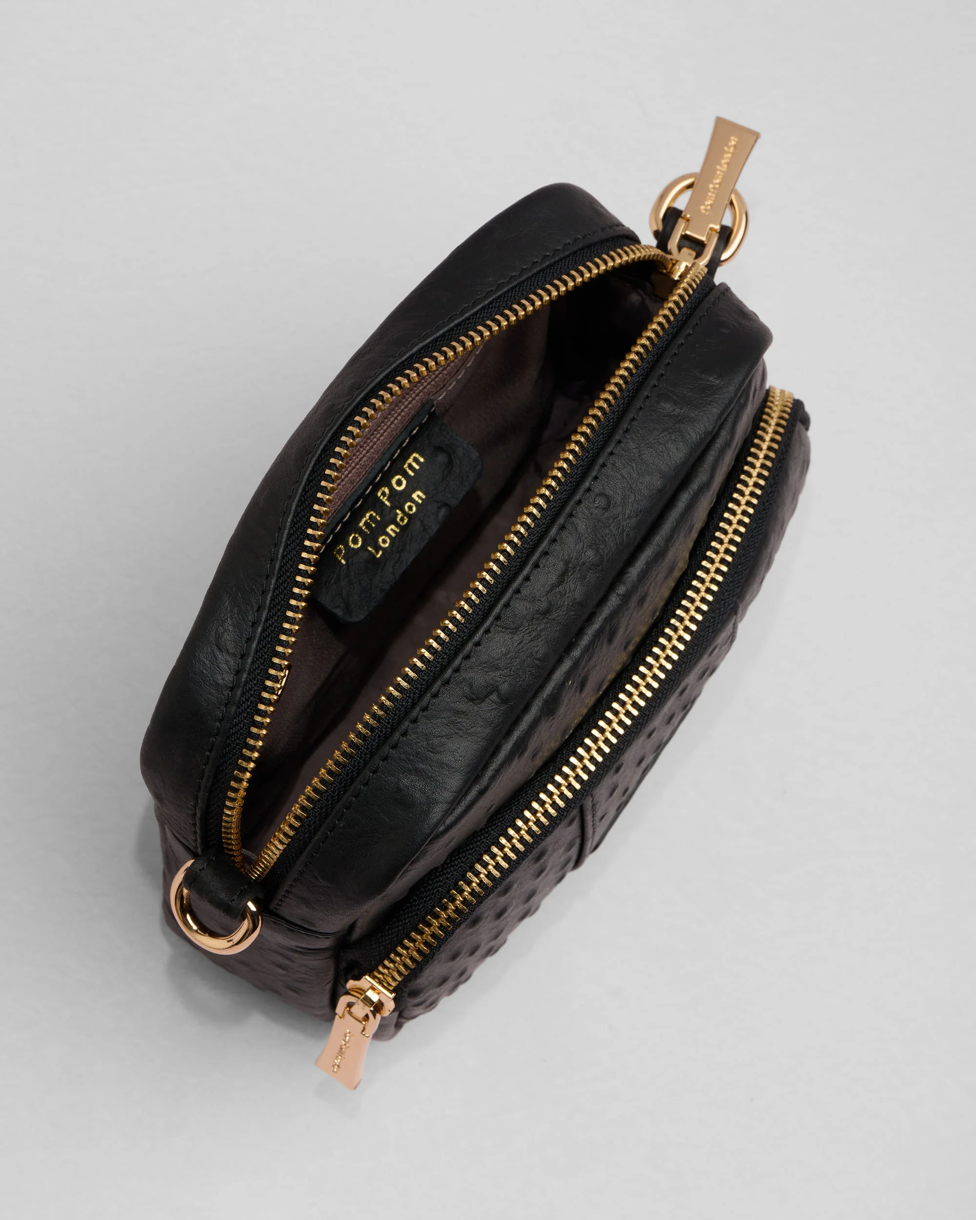 Original MINI Bag Ostrich Black & Accessories - Image 6