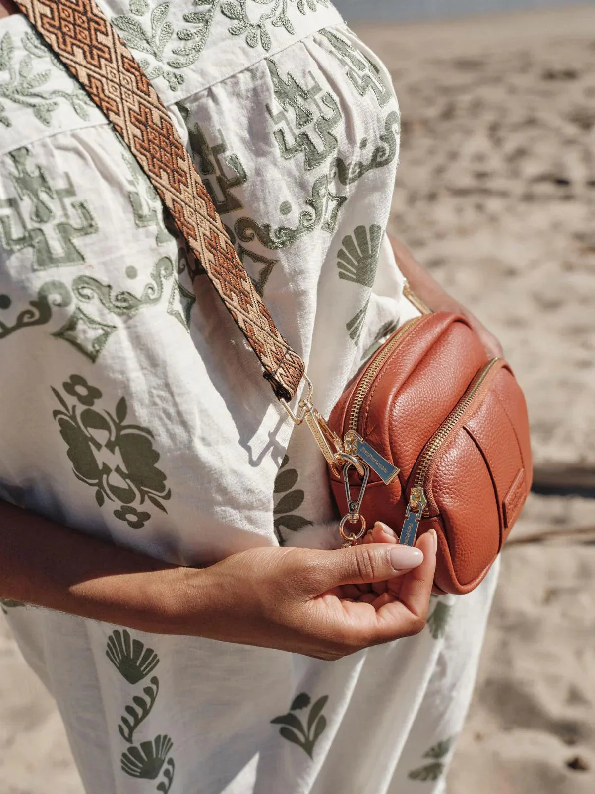 Original MINI Bag Burnt Orange & Accessories - Image 6