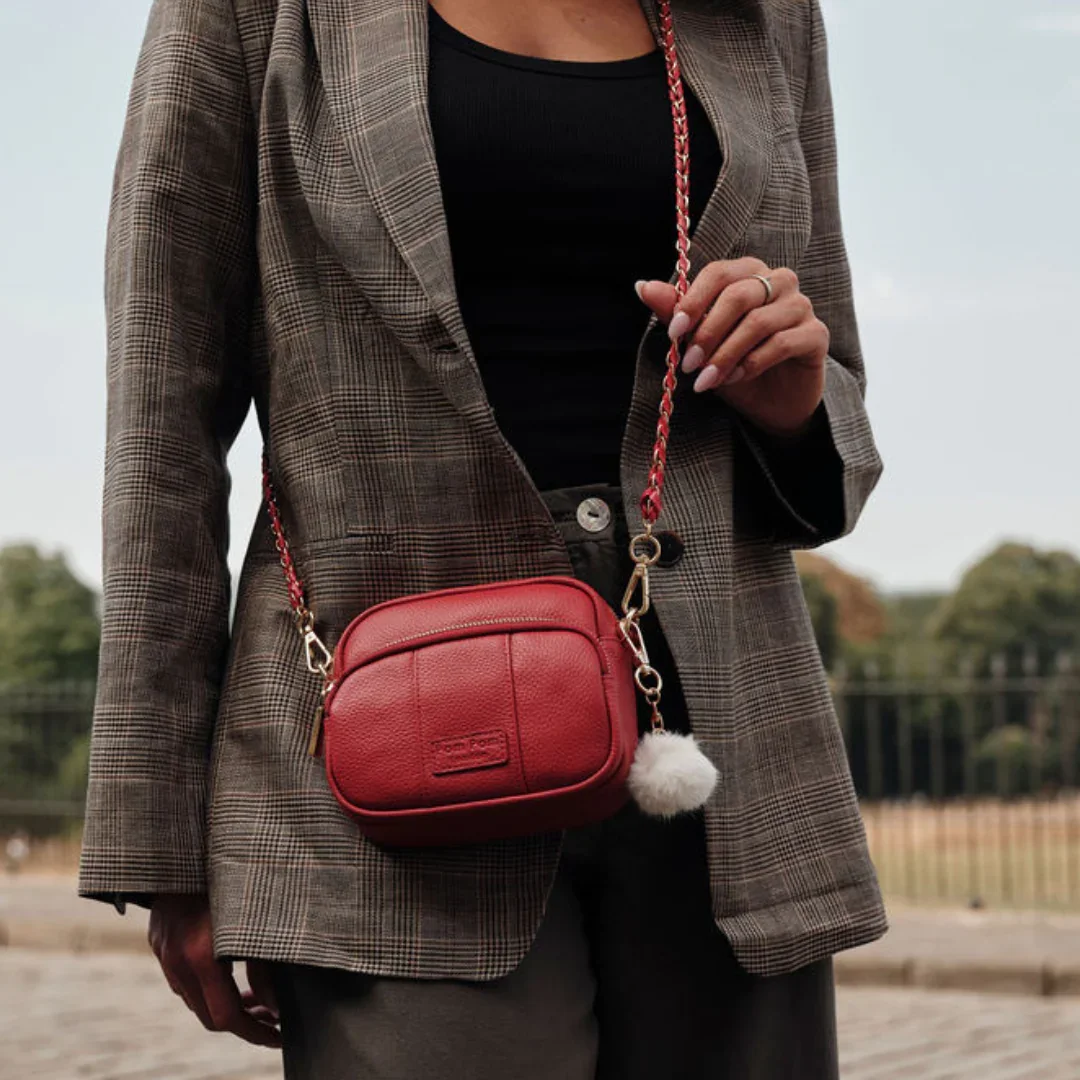 Original MINI Bag Crimson Red & Accessories - Image 5