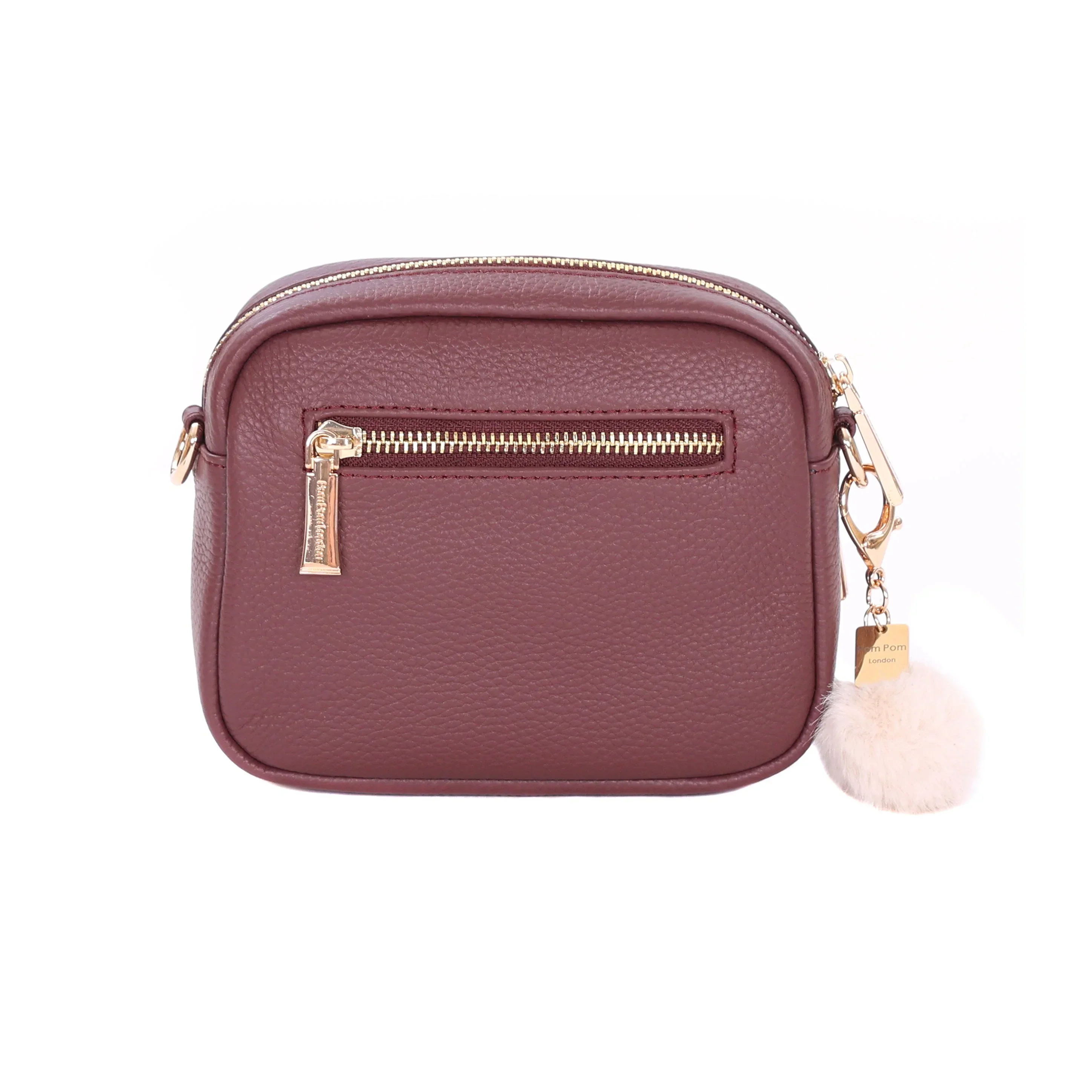 Original MINI Bag Deep Burgundy & Accessories - Image 4