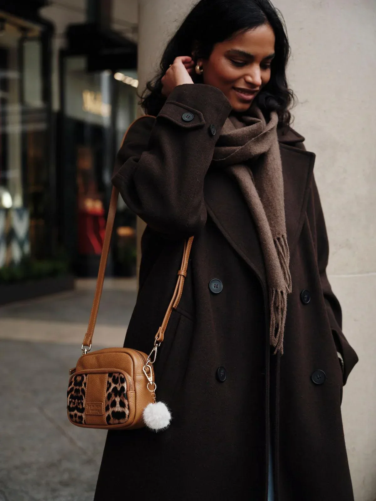 Original MINI Bag Leopard Print Maple & Accessories - Image 2