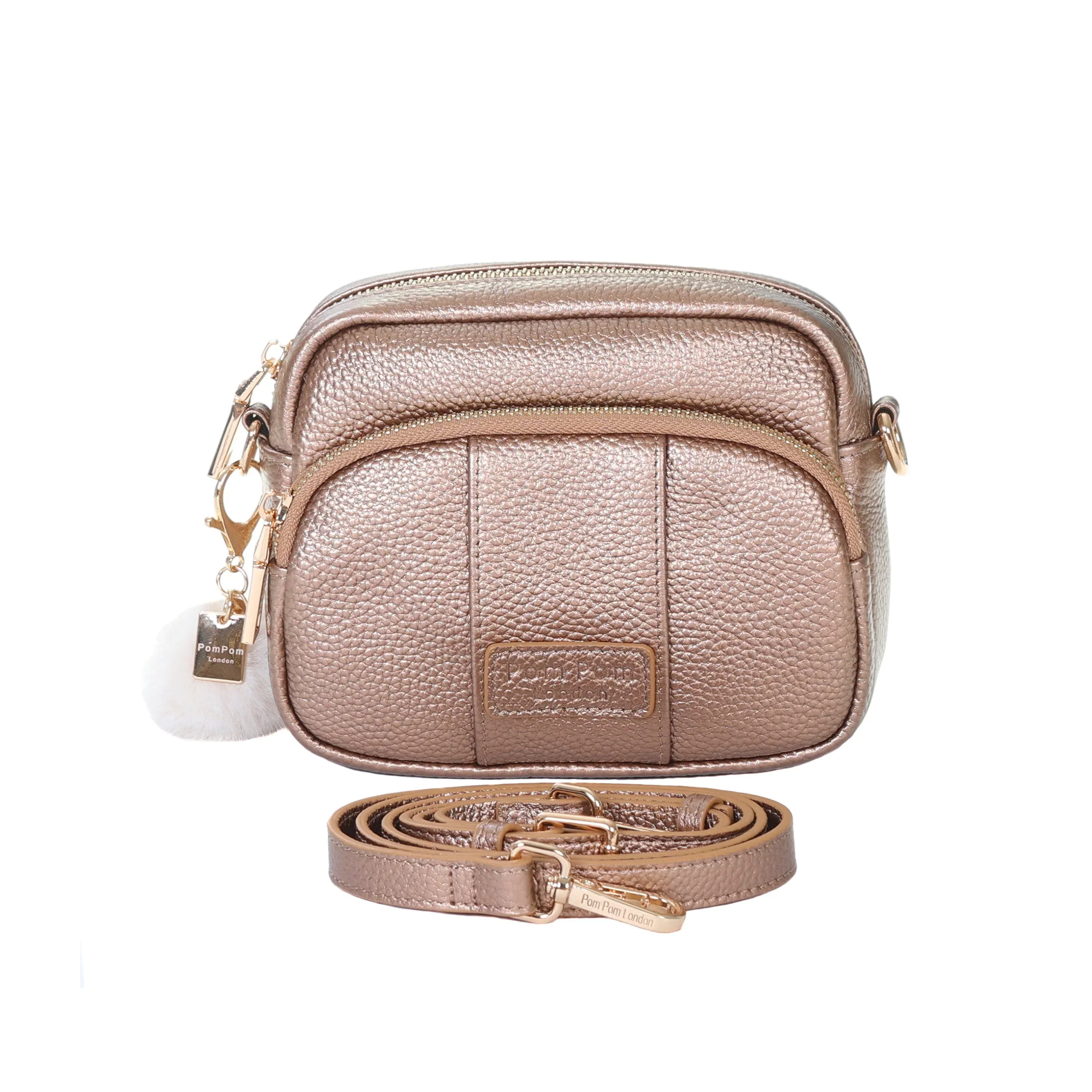 Original MINI Bag Metallic Bronze - Image 3
