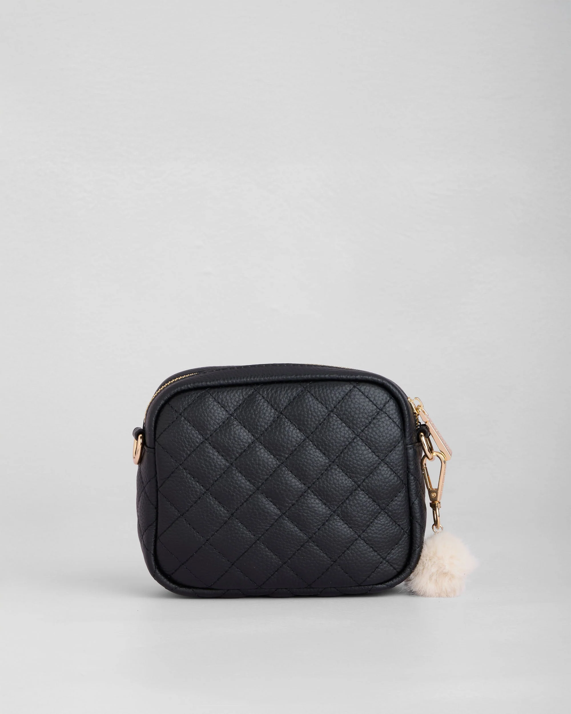 Quilted Original MINI Bag Black & Accessories - Image 4