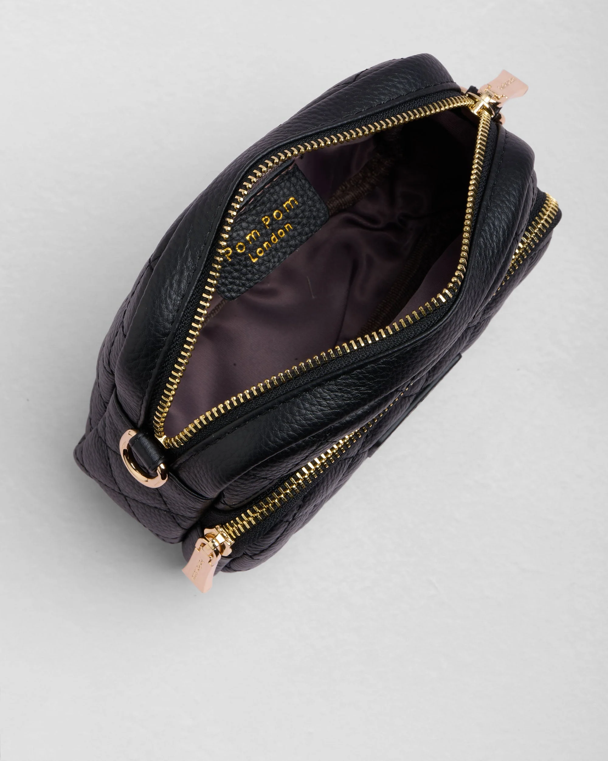 Quilted Original MINI Bag Black & Accessories - Image 5