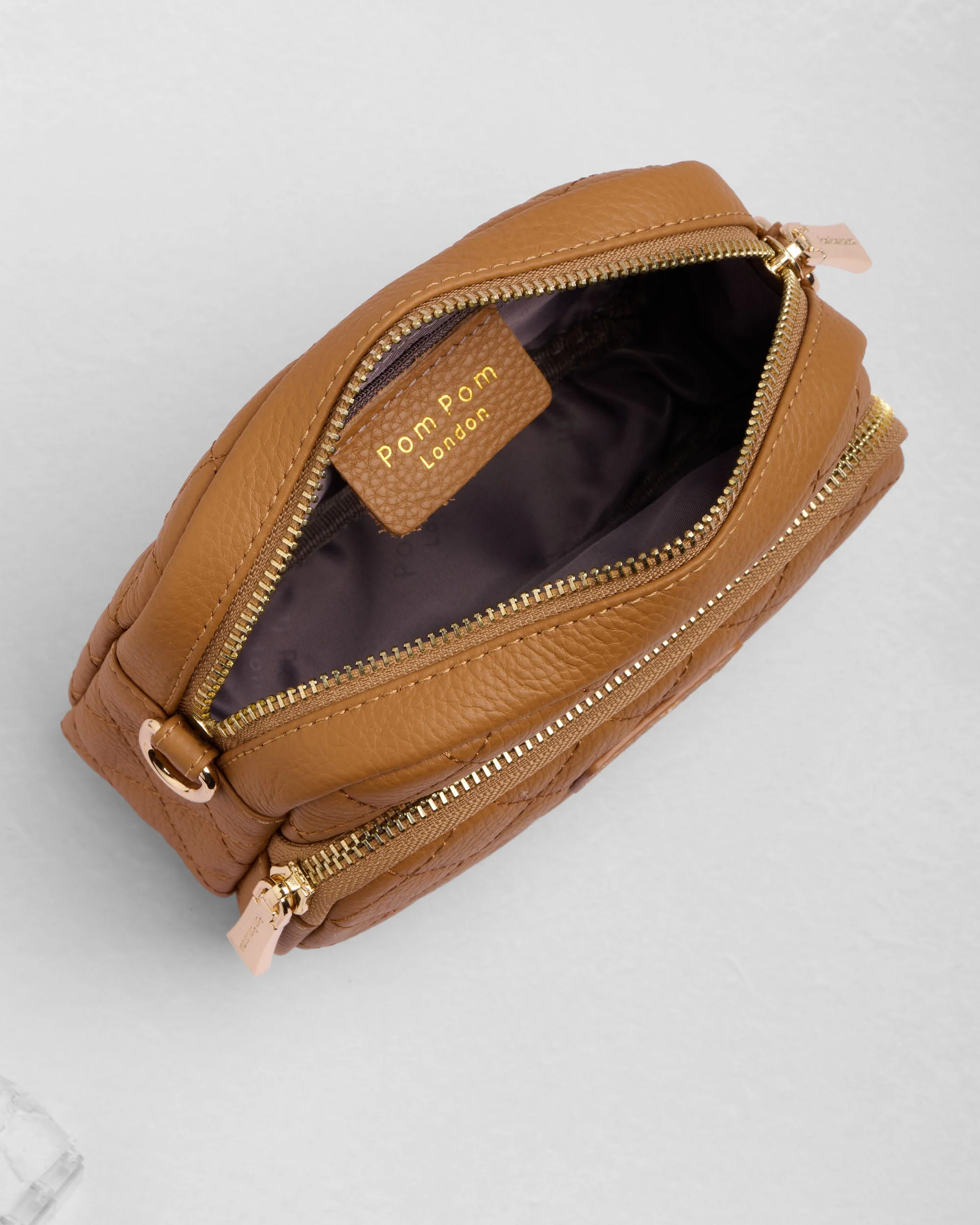 Quilted Original MINI Bag Maple & Accessories - Image 4