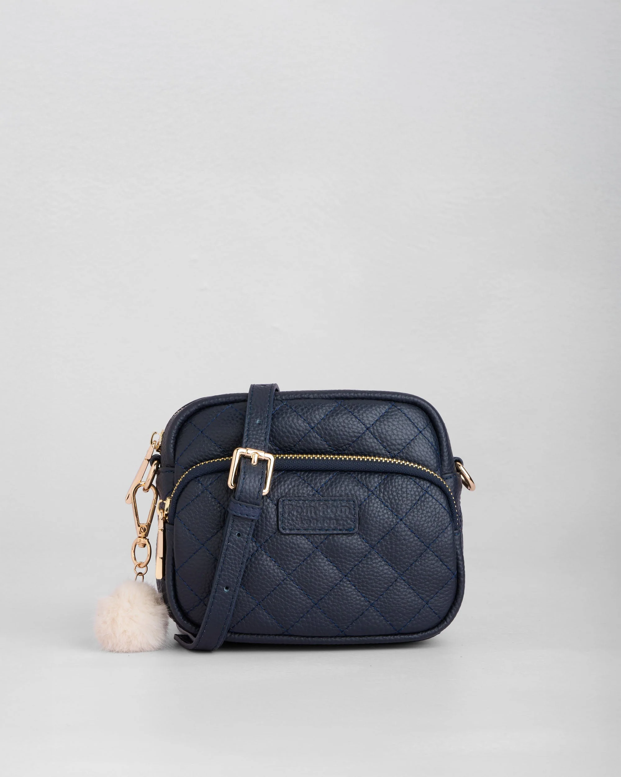 Quilted Original MINI Bag Navy & Accessories - Image 4