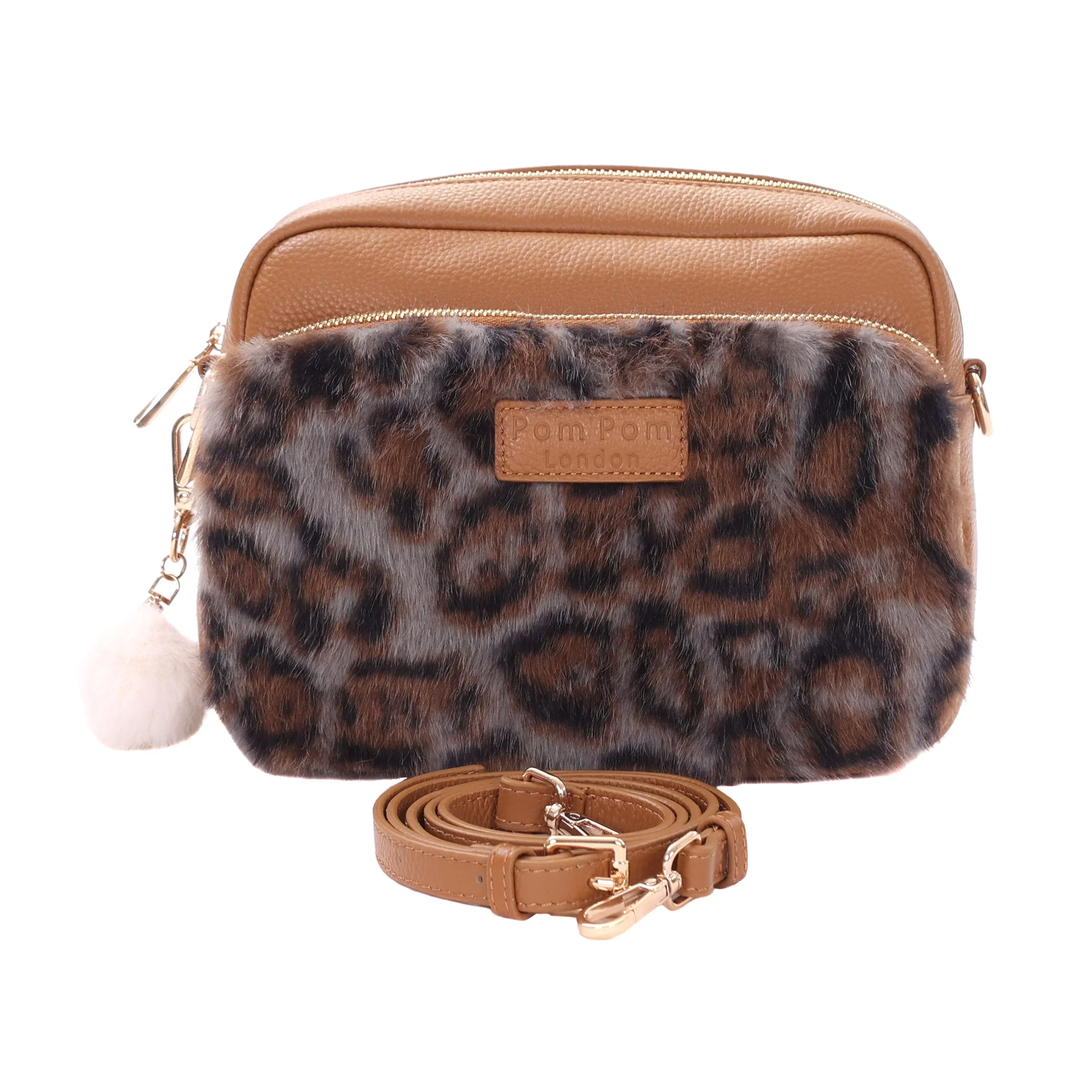Original Plus Bag Leopard Print Faux Fur Maple Bundle - Image 2
