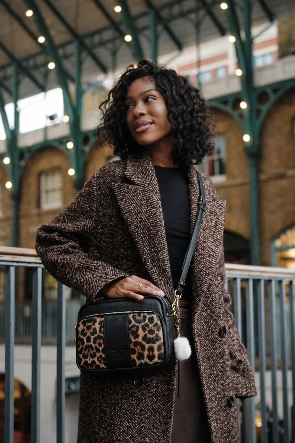 Original Plus Bag Leopard Print Black & Accessories - Image 2