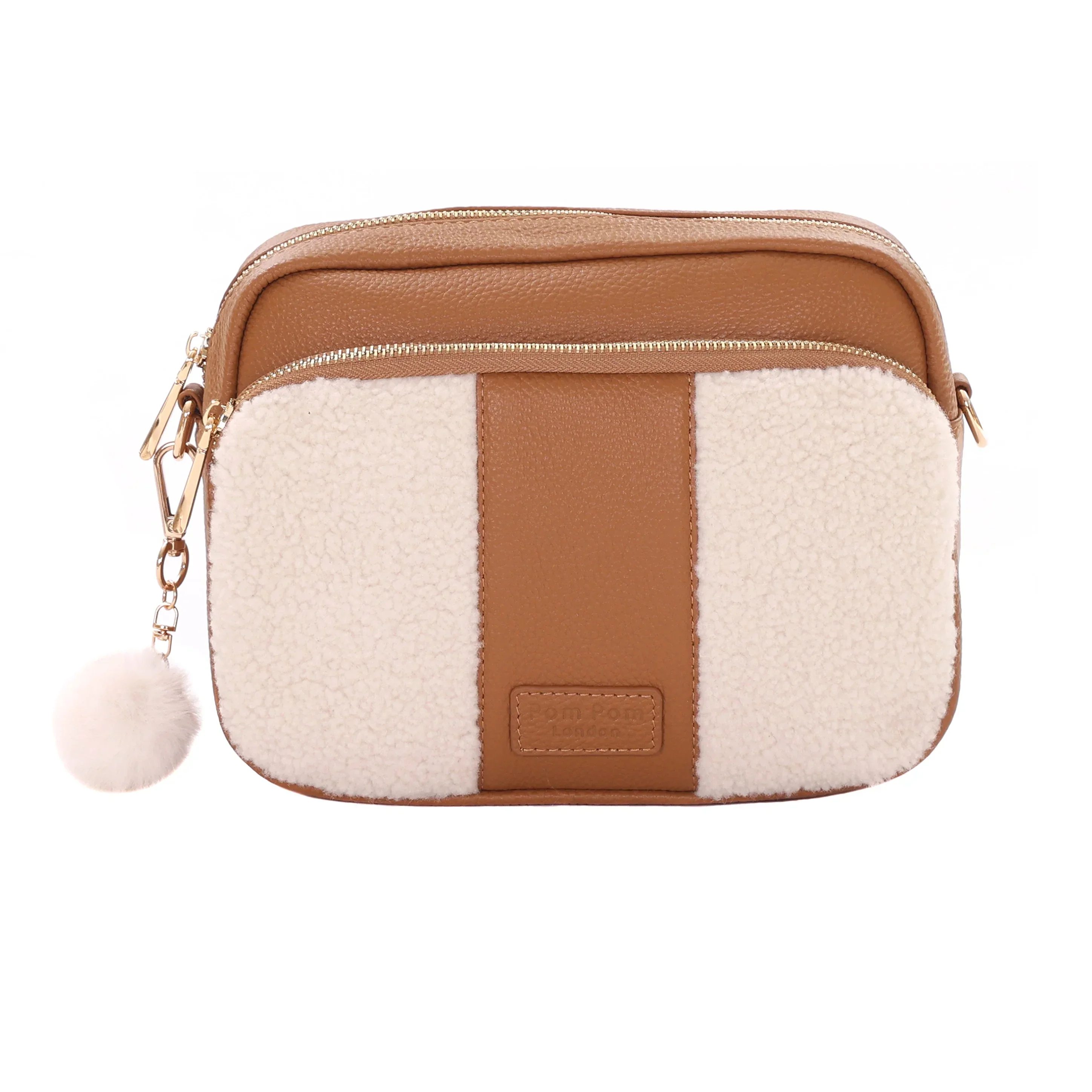 Original Plus Faux Fleece & Leather Bag Maple