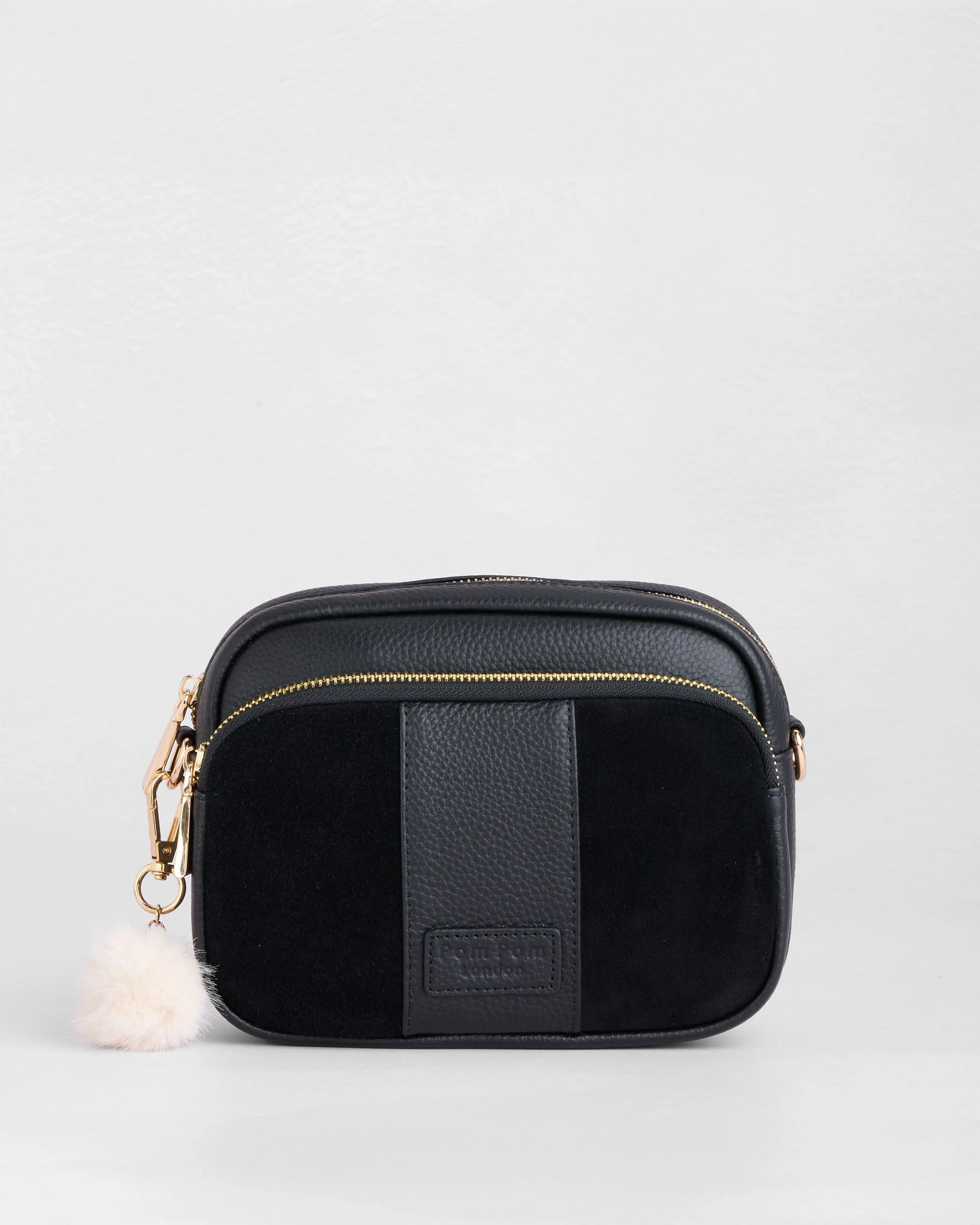 Original Suede & Leather Bag Black