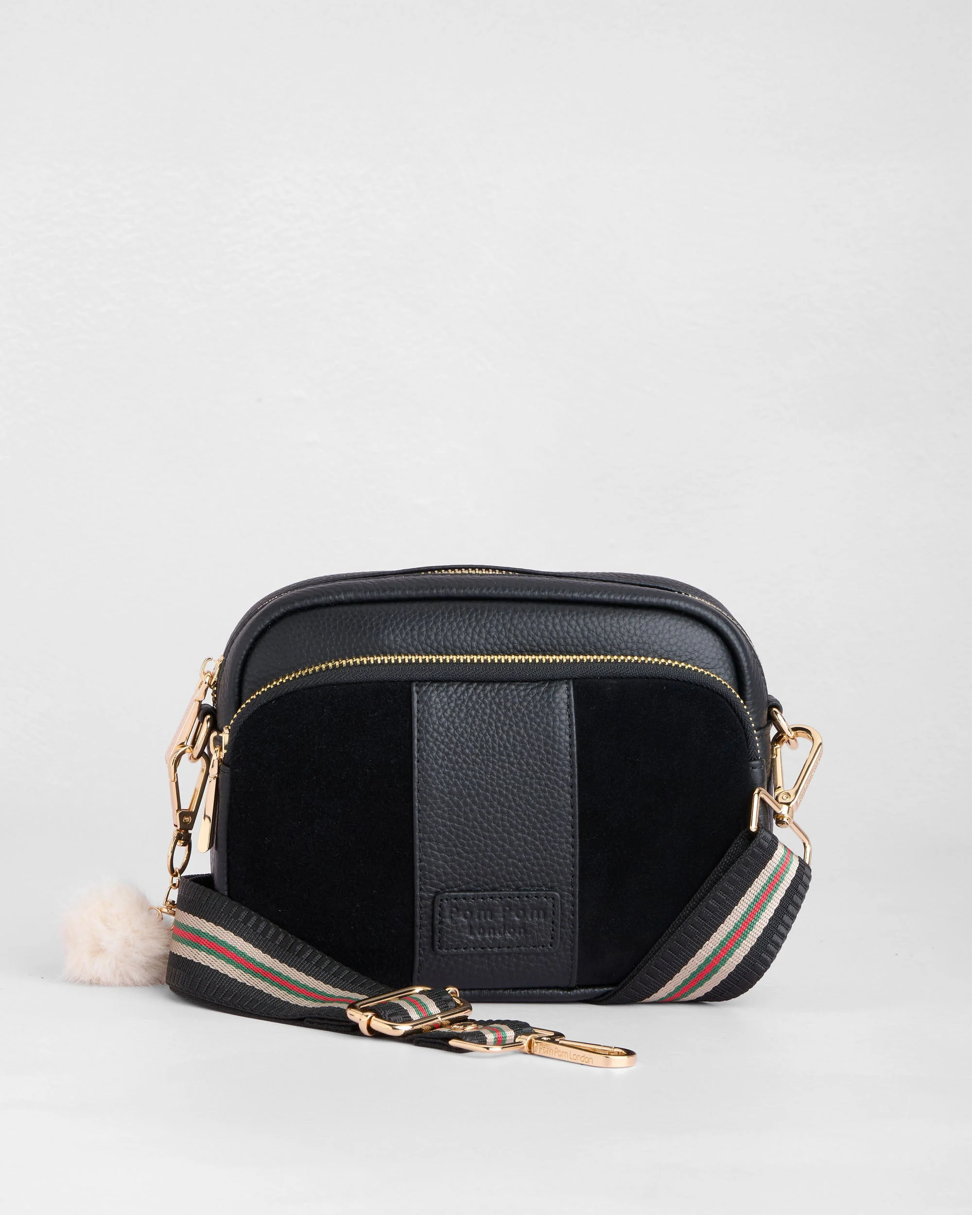 Original Suede & Leather Bag Black - Image 3
