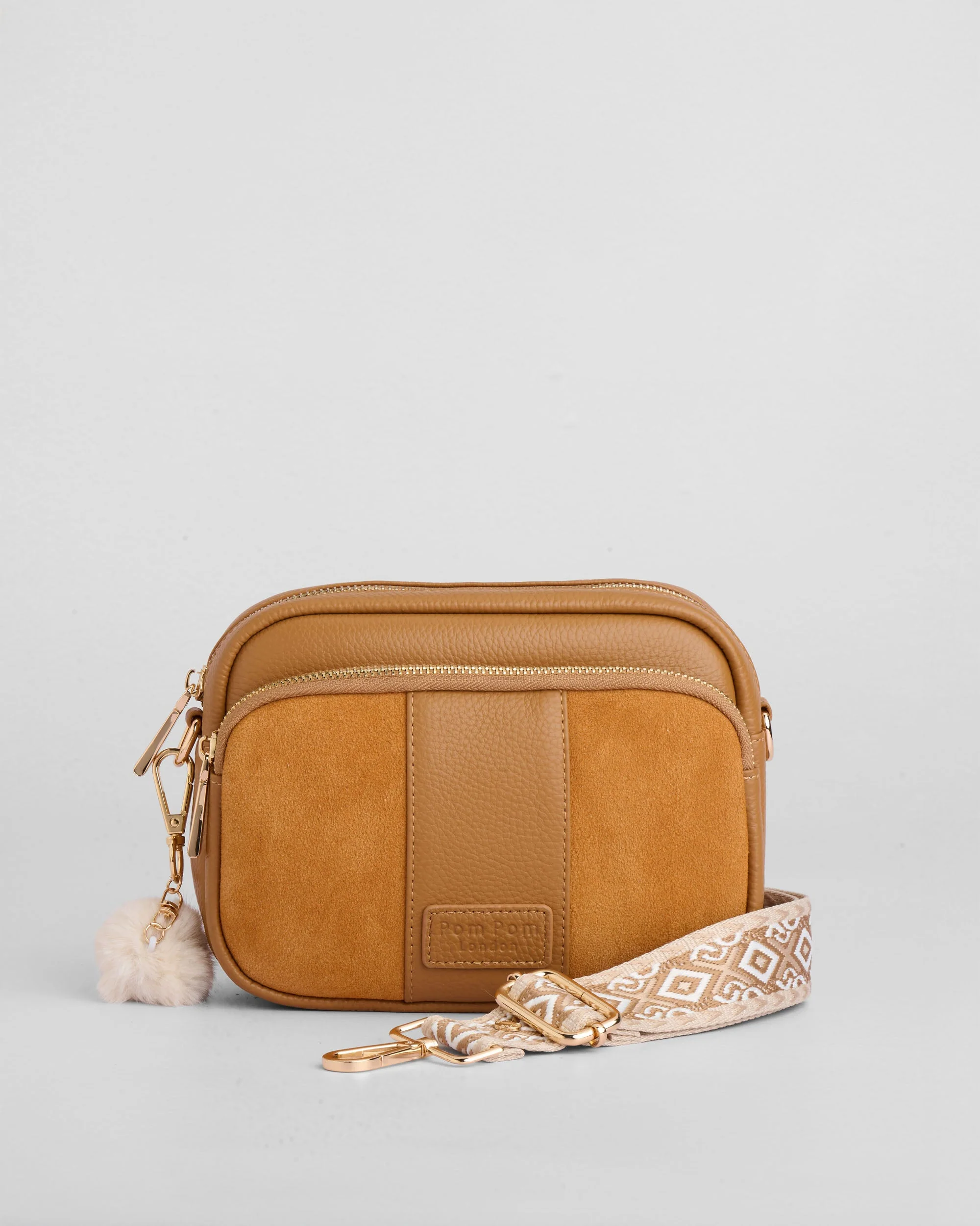 Original Suede & Leather Bag Maple - Image 3