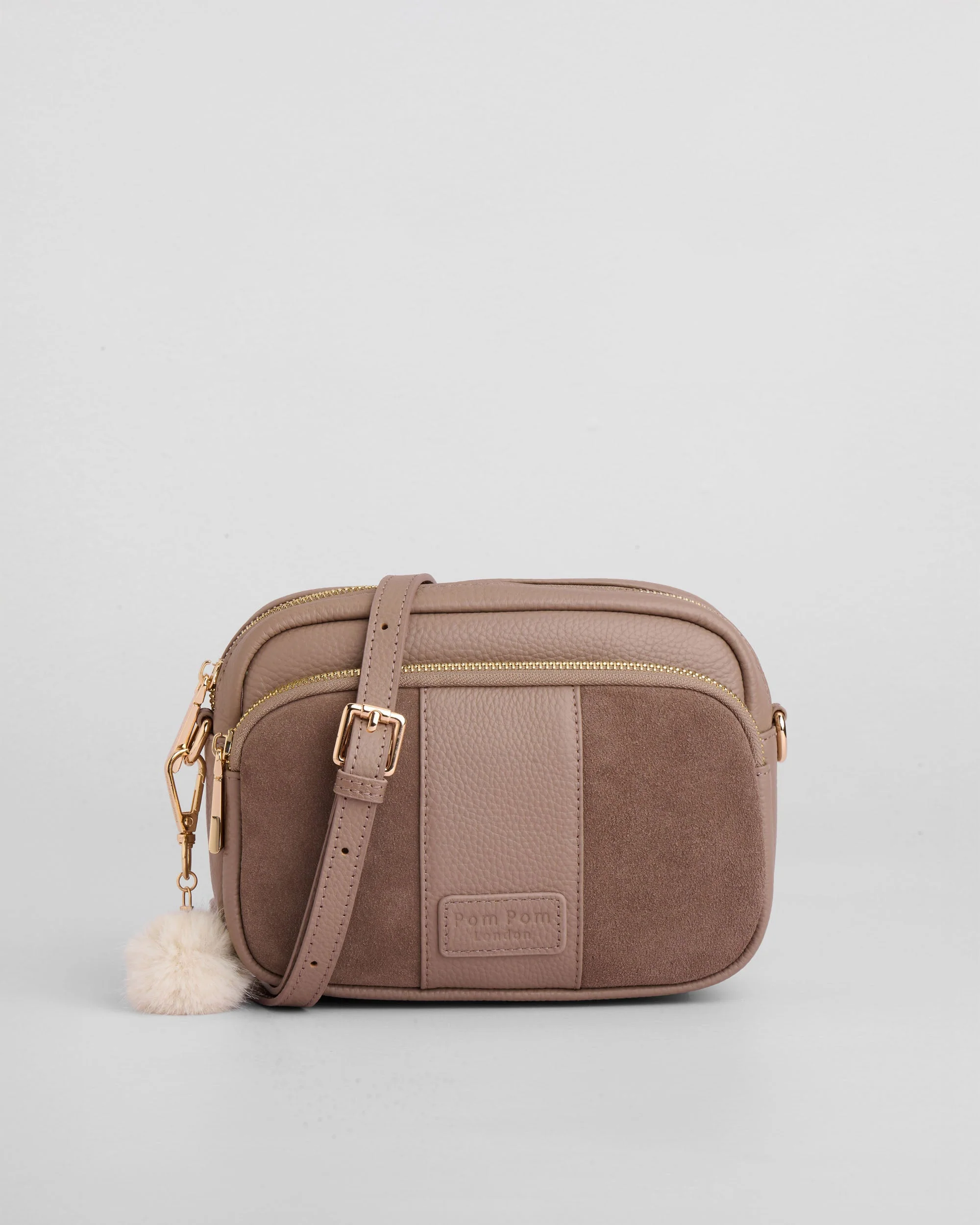 Original Suede & Leather Bag Mocha - Image 3