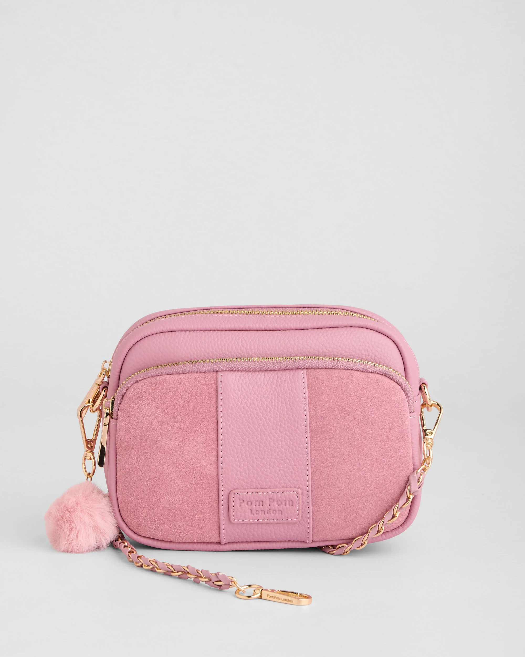 Original Suede & Leather Bag Pink - Image 2