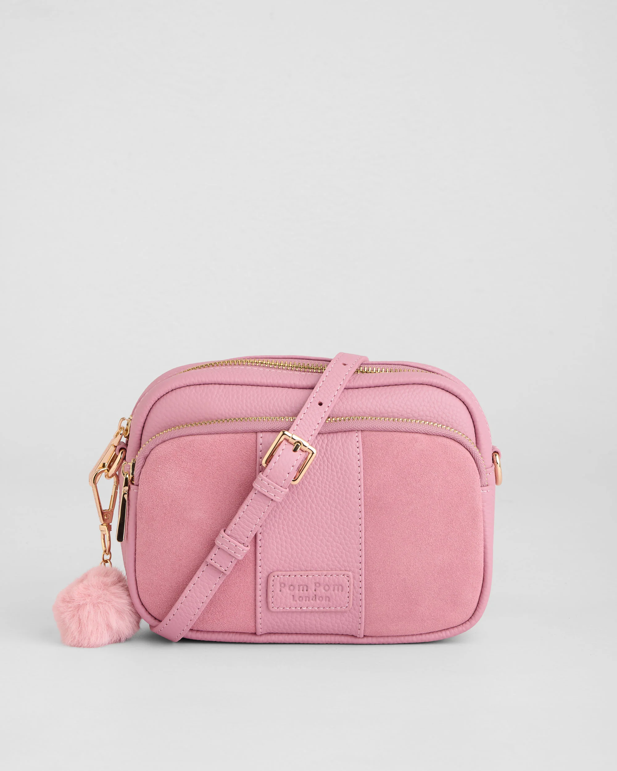 Original Suede & Leather Bag Pink - Image 4
