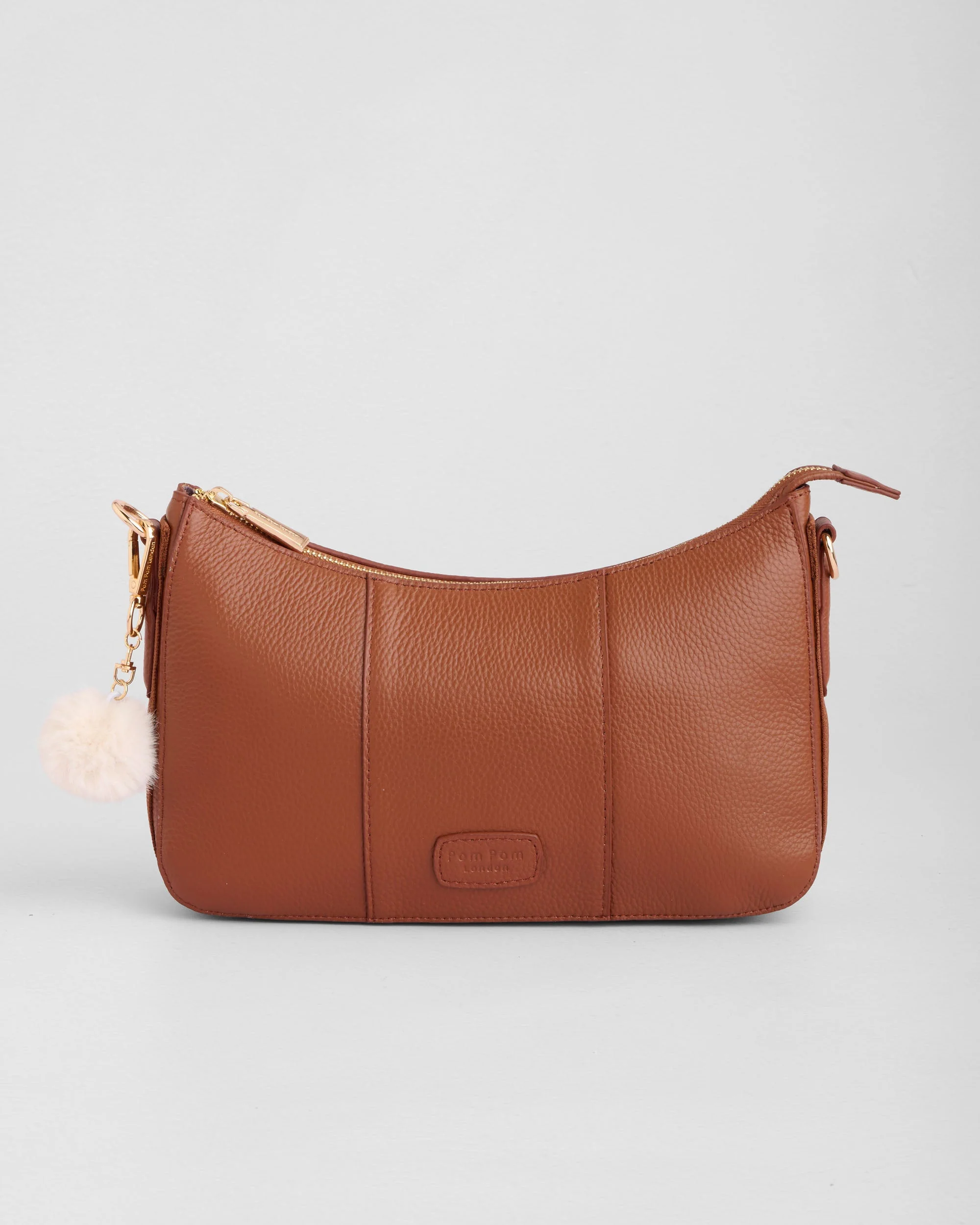 Pom Pom London Edgware Bag Chestnut - Image 4