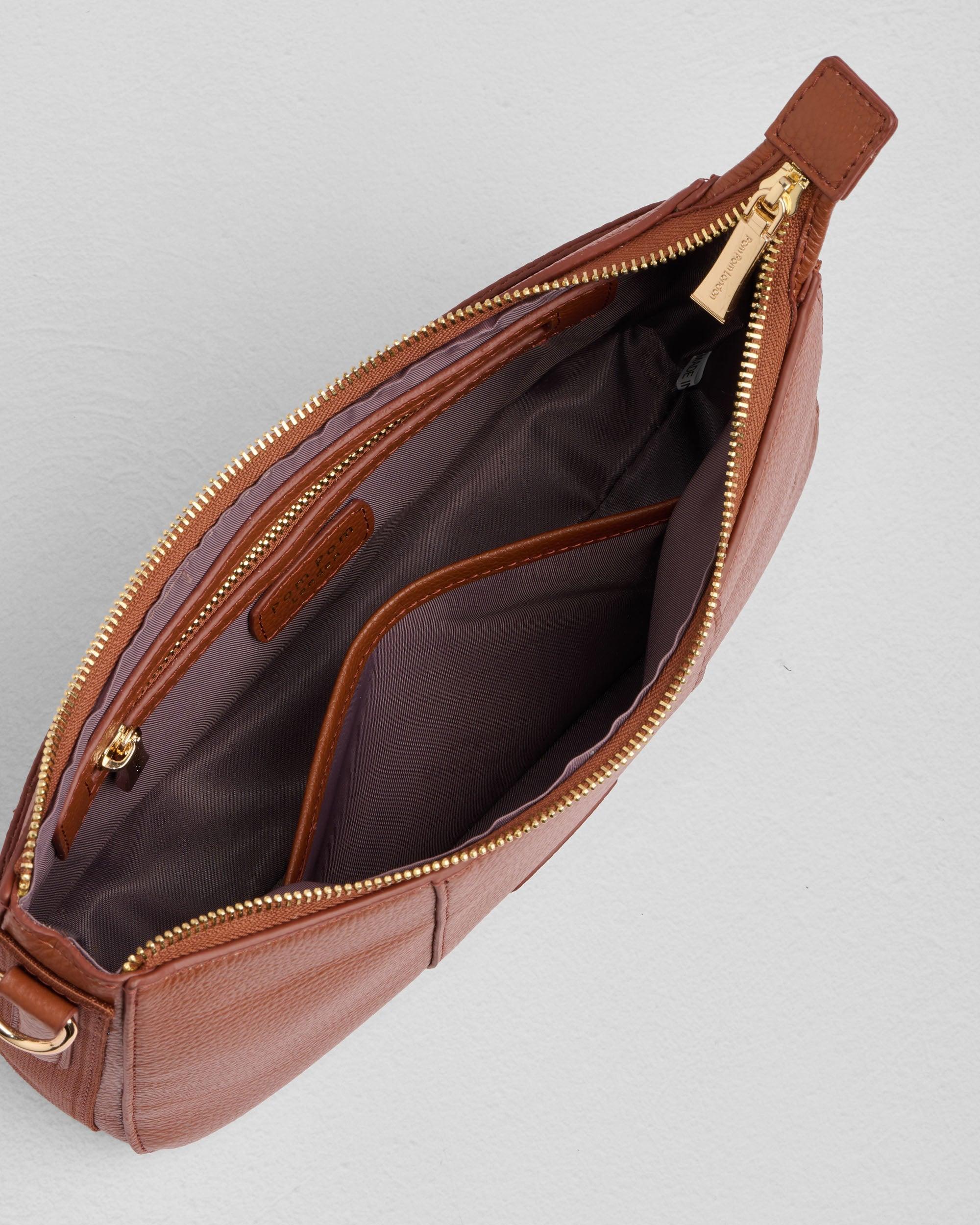 Pom Pom London Edgware Bag Chestnut - Image 6