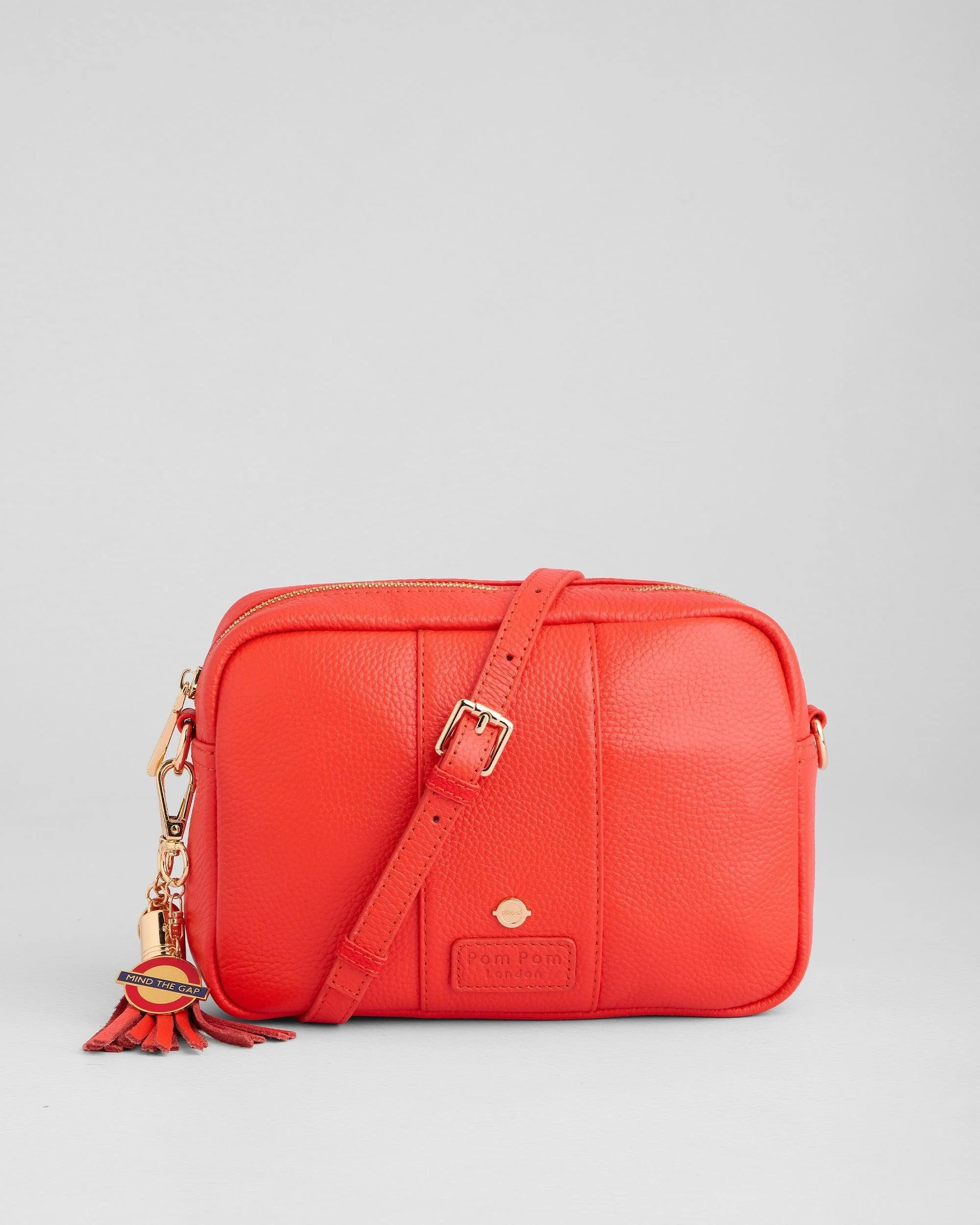 Pom Pom London City Bag Central Line Red - Image 4