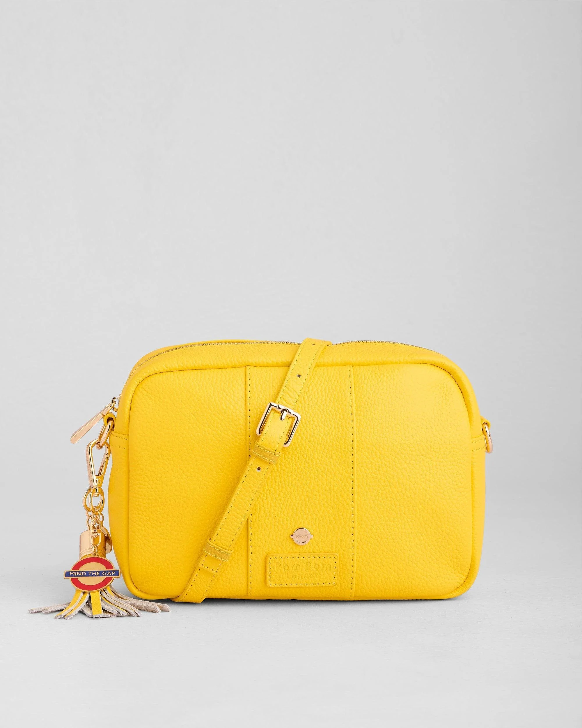 Pom Pom London City Bag Circle Line Yellow - Image 3