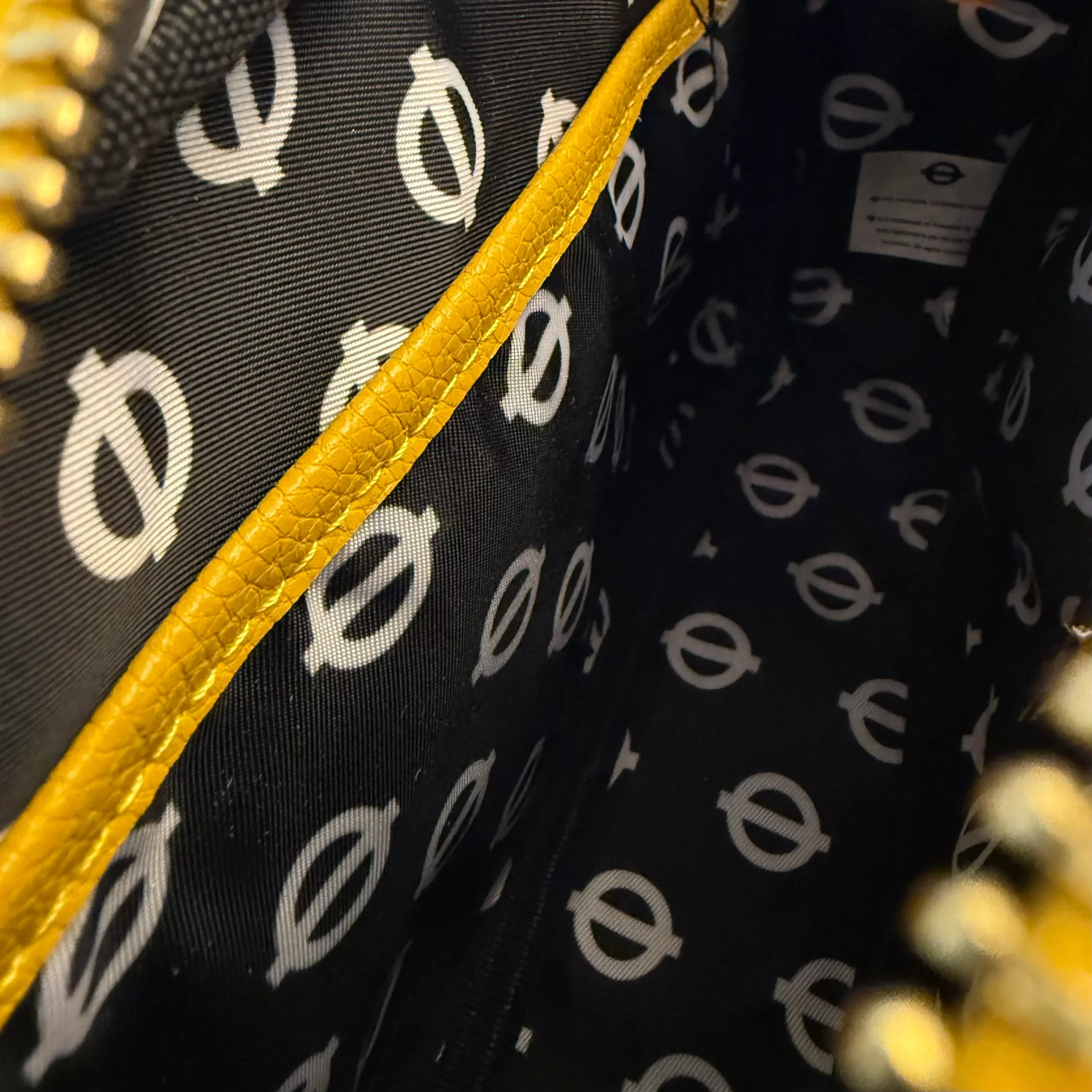 Pom Pom London City Bag Circle Line Yellow - Image 6
