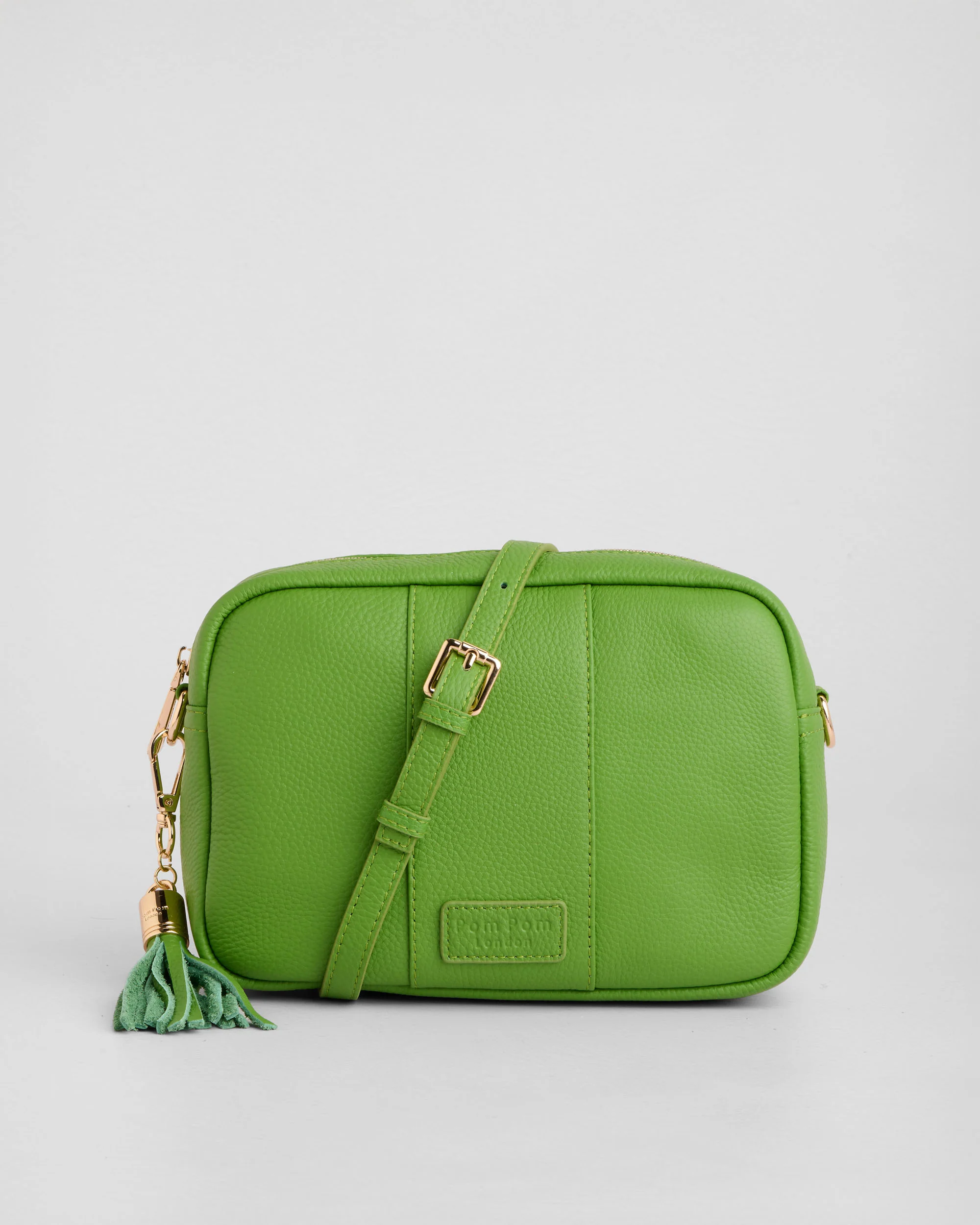 Pom Pom London City Bag Frog Green - Image 3