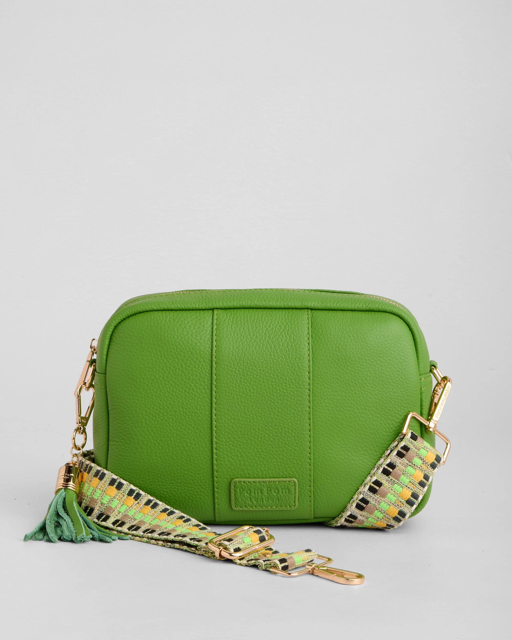 Pom Pom London City Bag Frog Green - Image 4