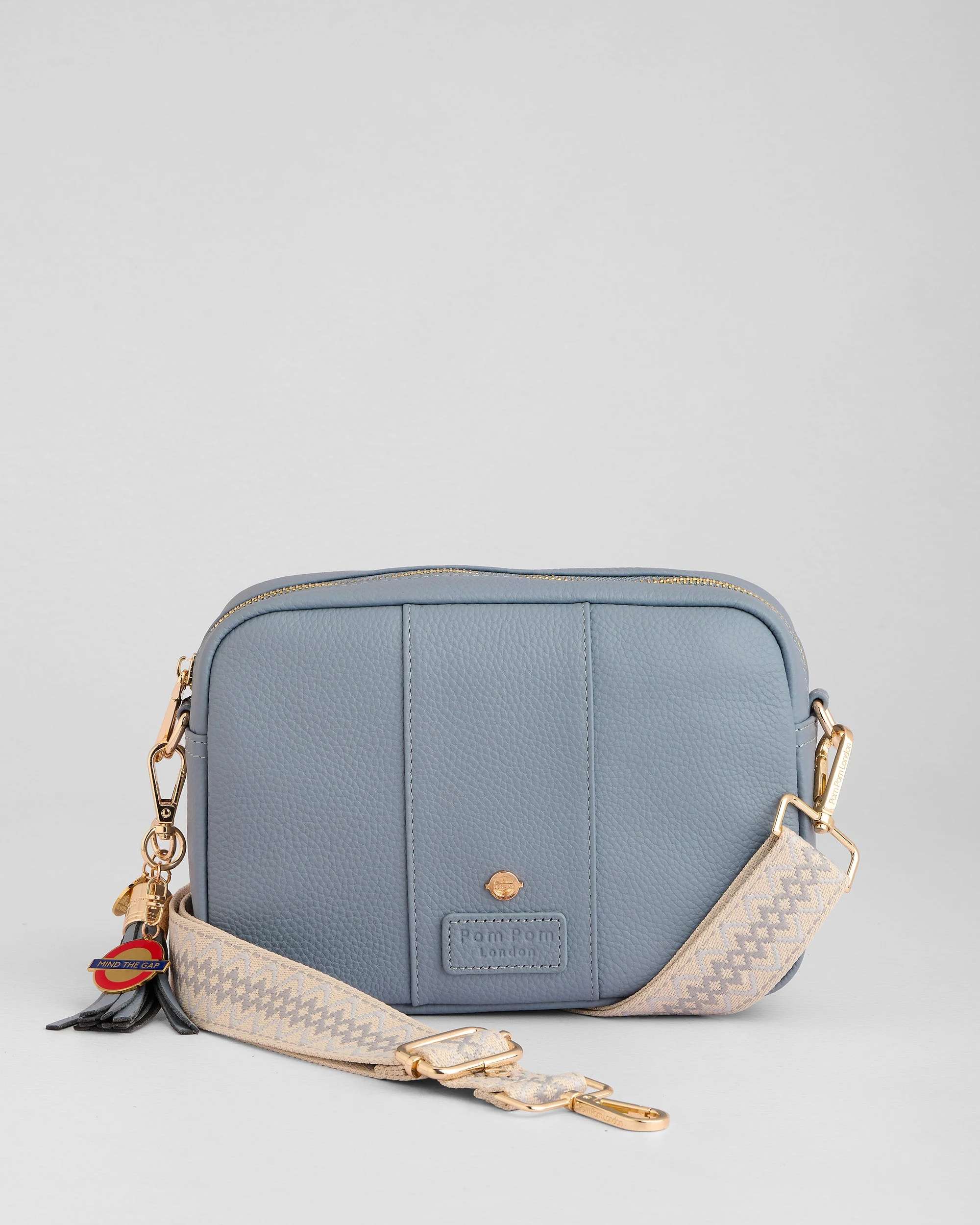 Pom Pom London City Bag Jubilee Line Grey - Image 5
