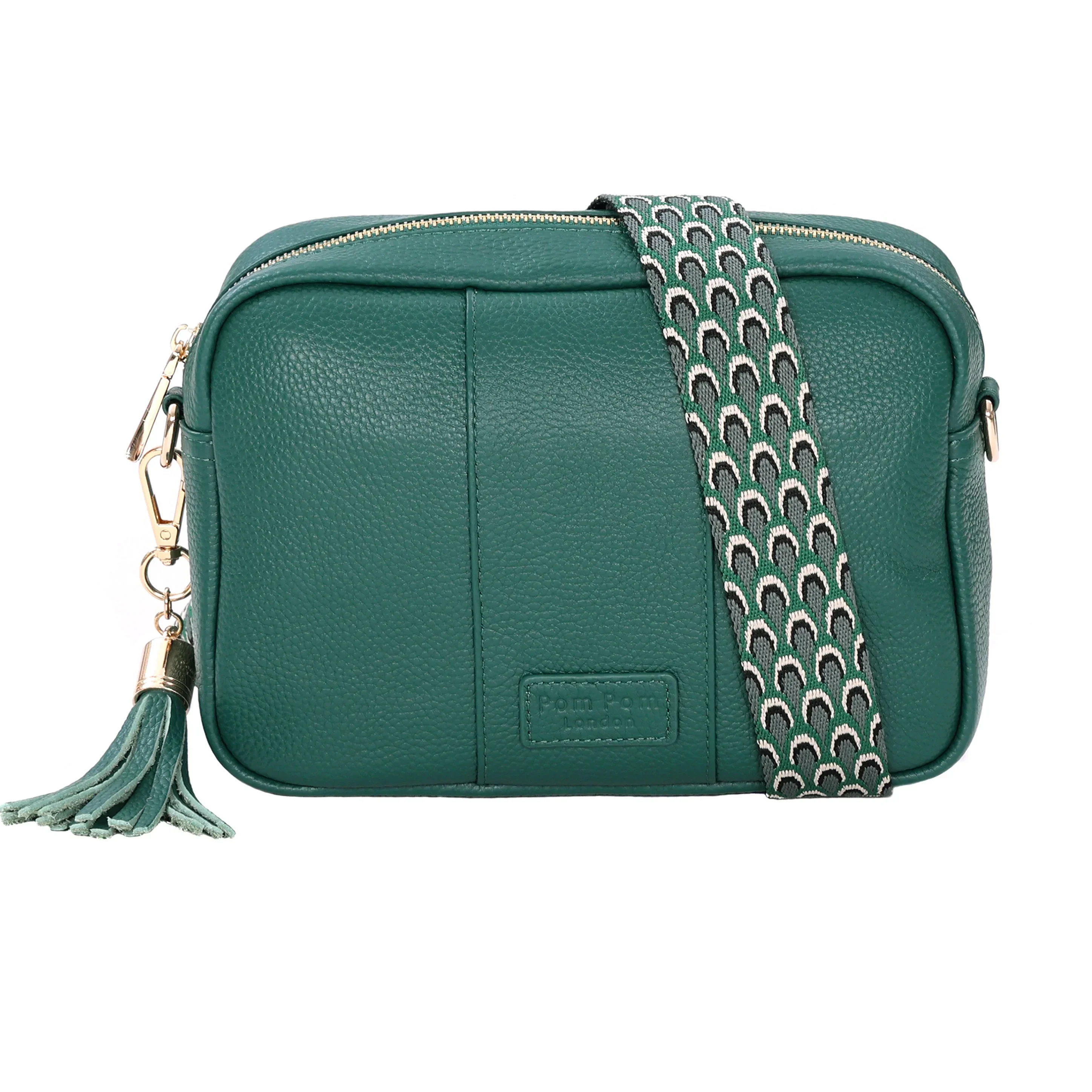Pom Pom London City Bag Madeira Green - Image 2