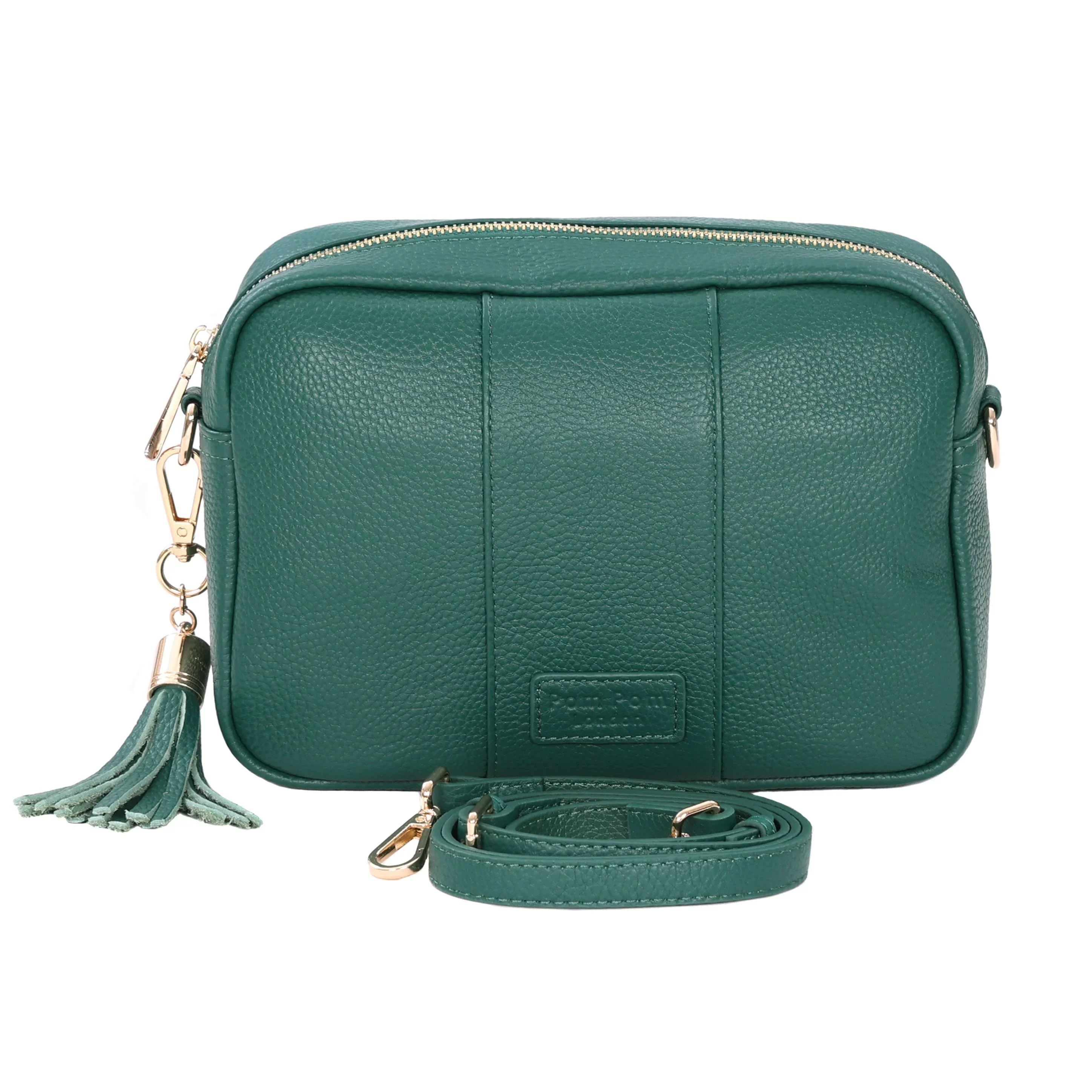 Pom Pom London City Bag Madeira Green - Image 3