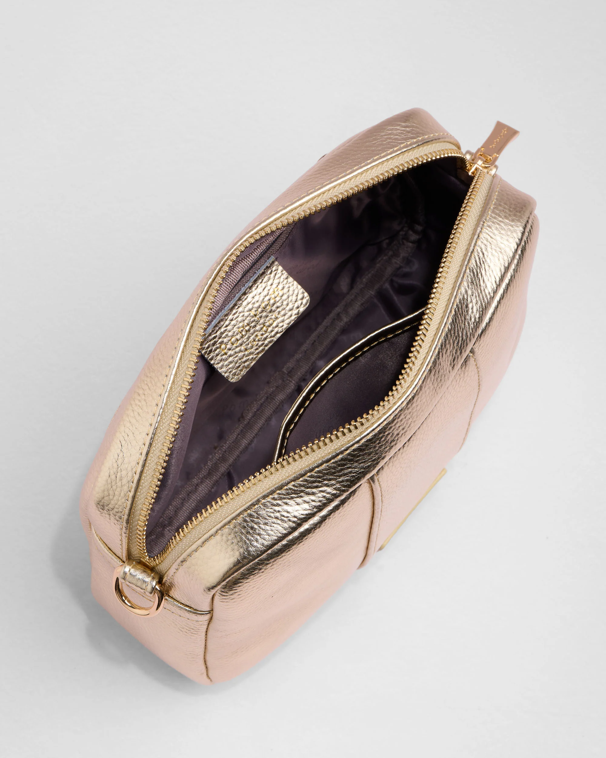 Pom Pom London City Bag Metallic Gold - Image 6