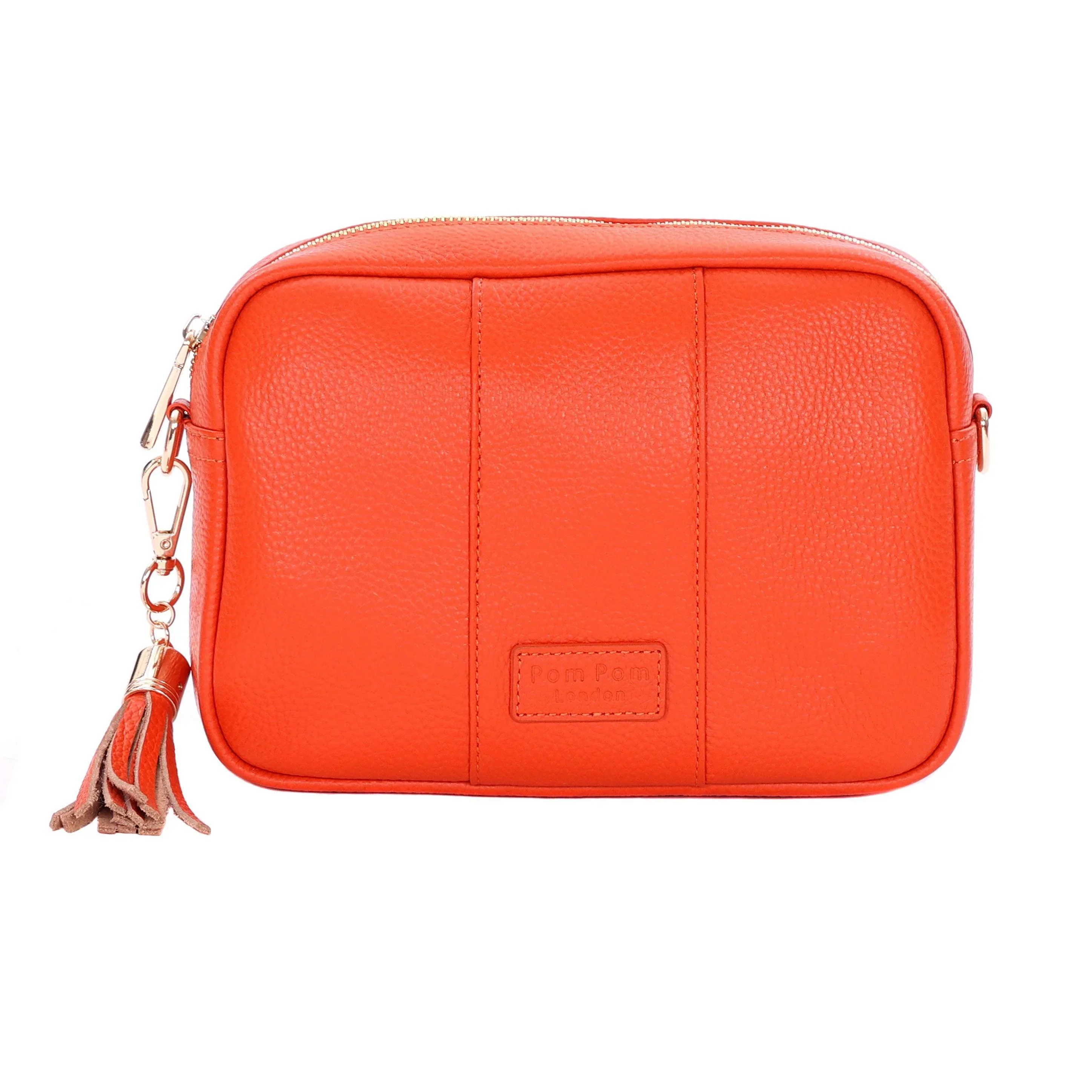 Pom Pom London City Bag Orange Spice
