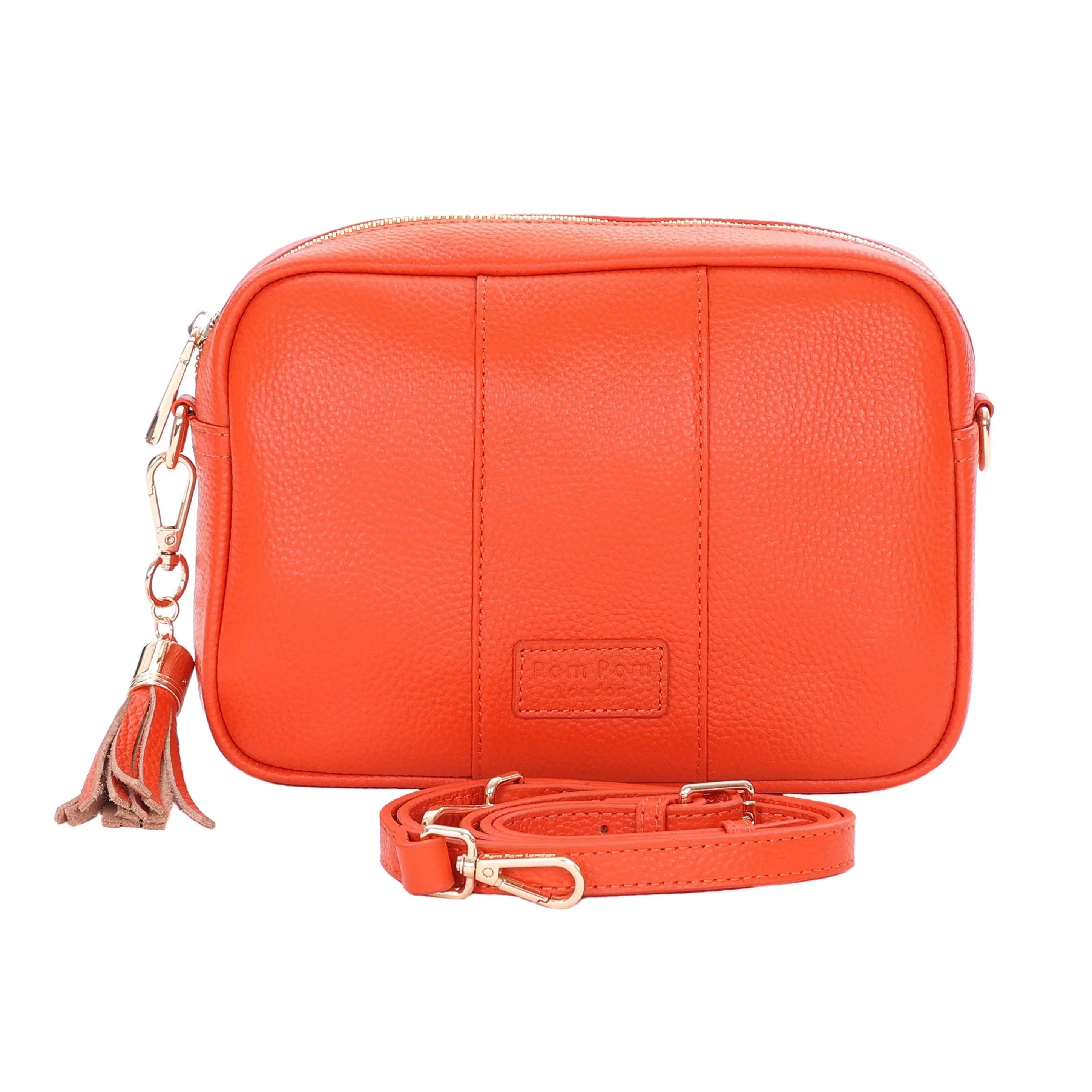 Pom Pom London City Bag Orange Spice - Image 3