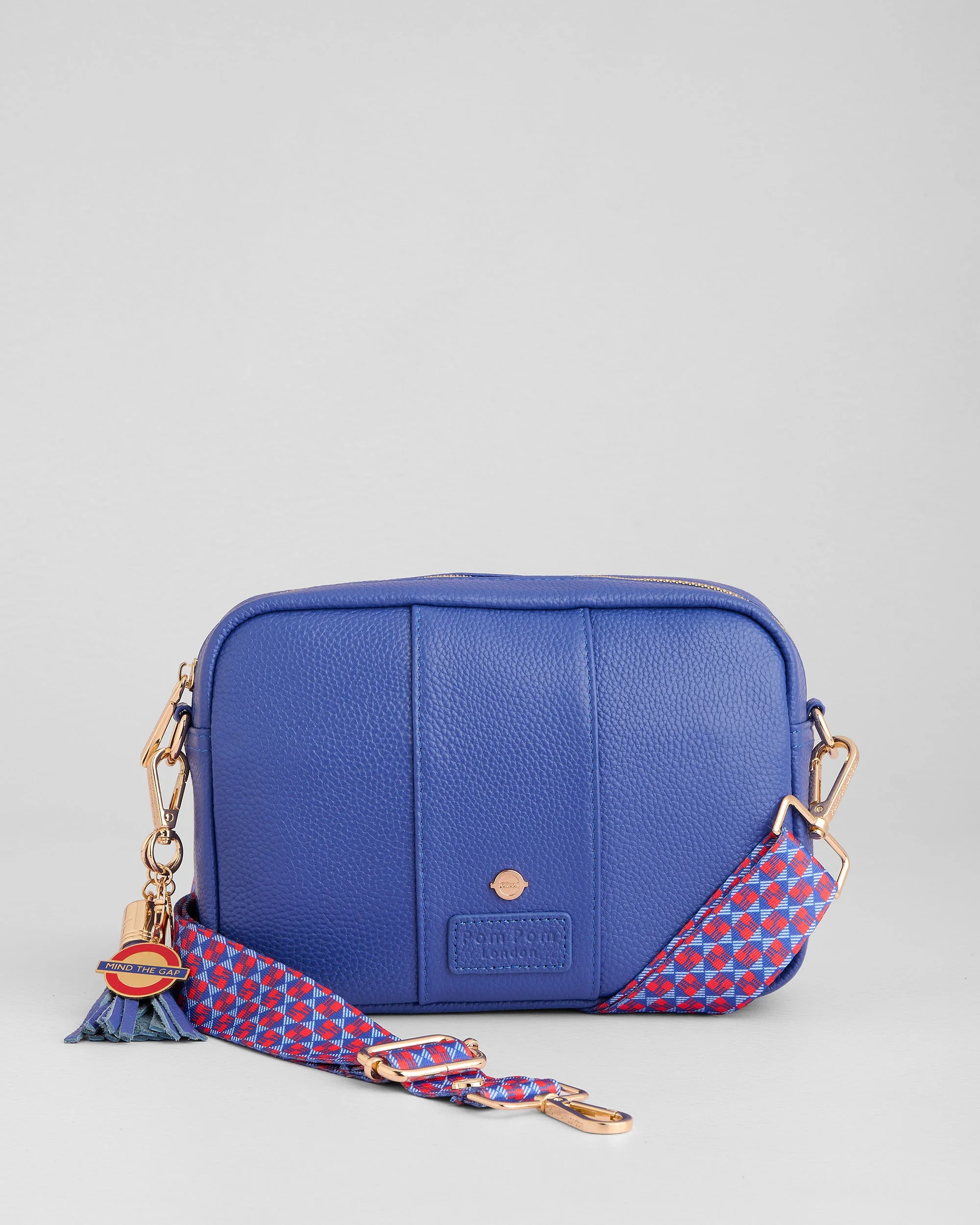 Pom Pom London City Bag Piccadilly Line Blue - Image 5