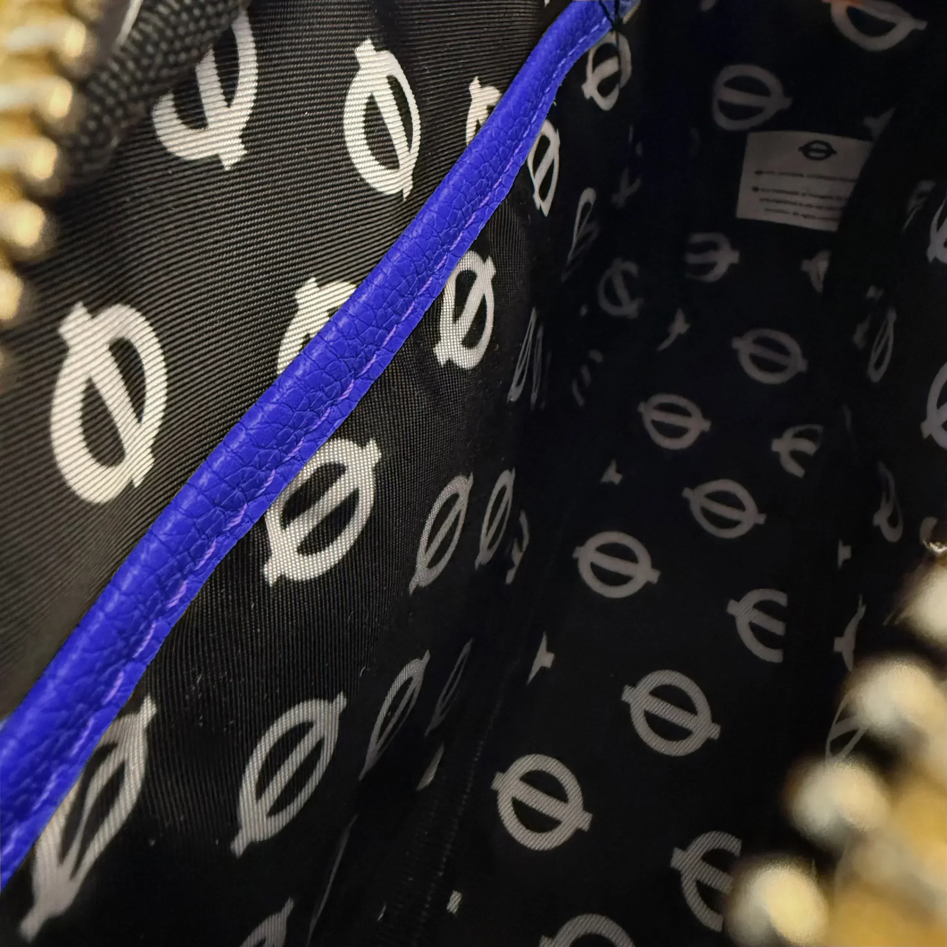 Pom Pom London City Plus Bag Piccadilly Line Blue - Image 7