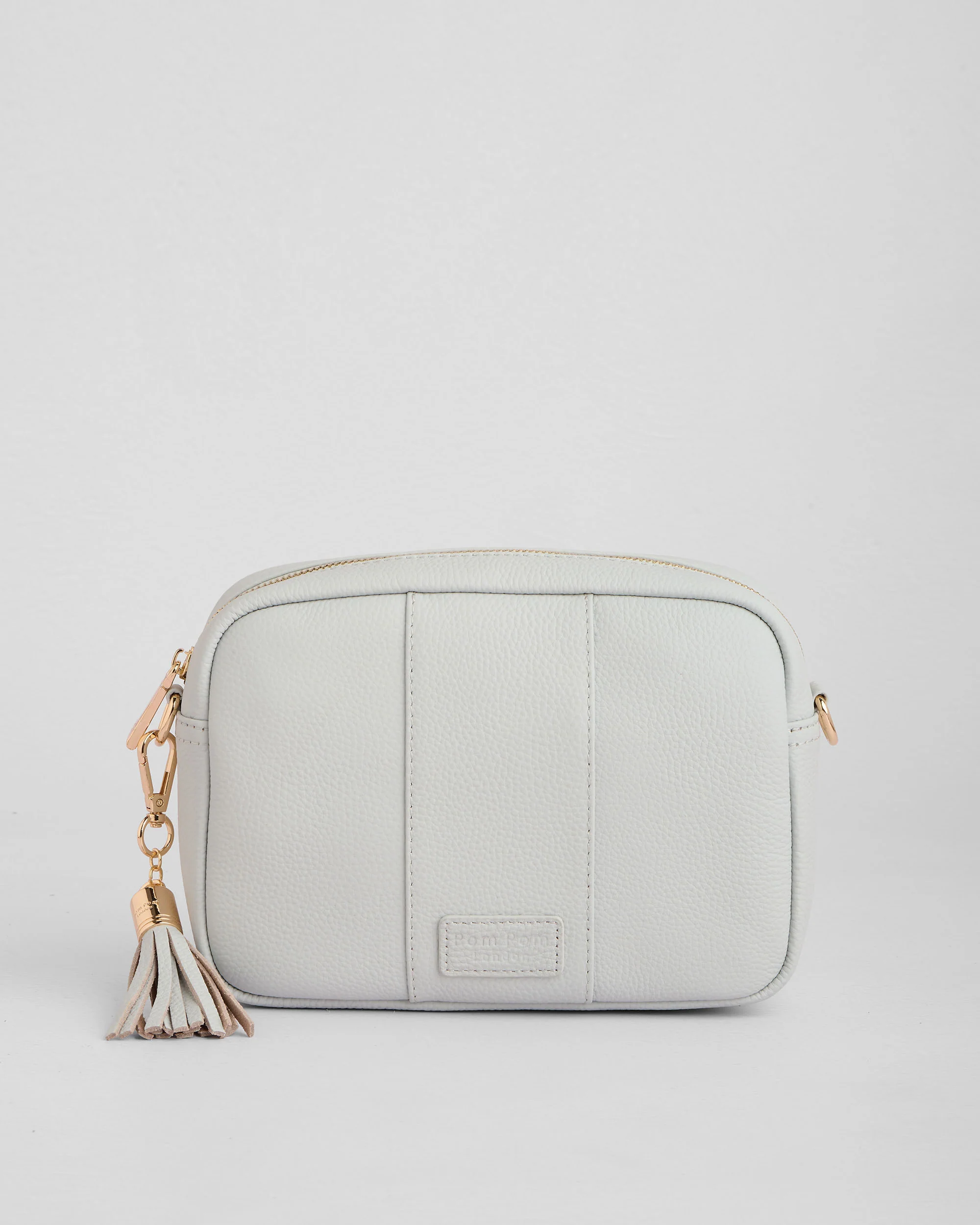 Pom Pom London City Bag Salt Grey
