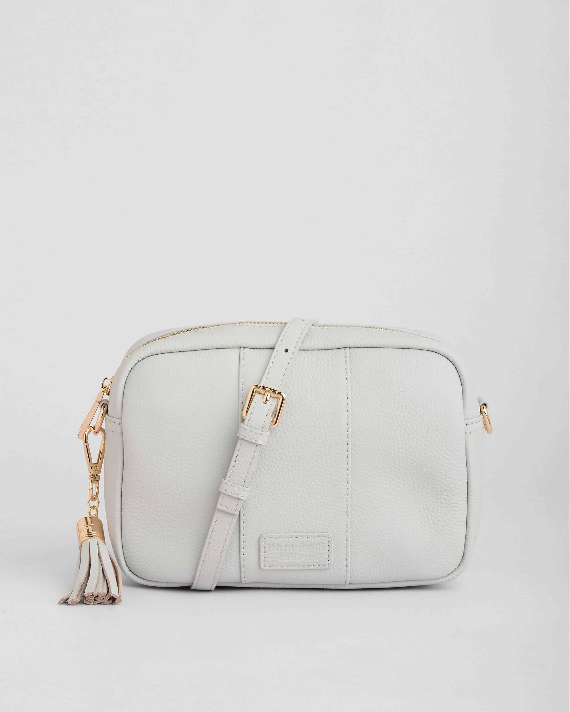 Pom Pom London City Bag Salt Grey - Image 3