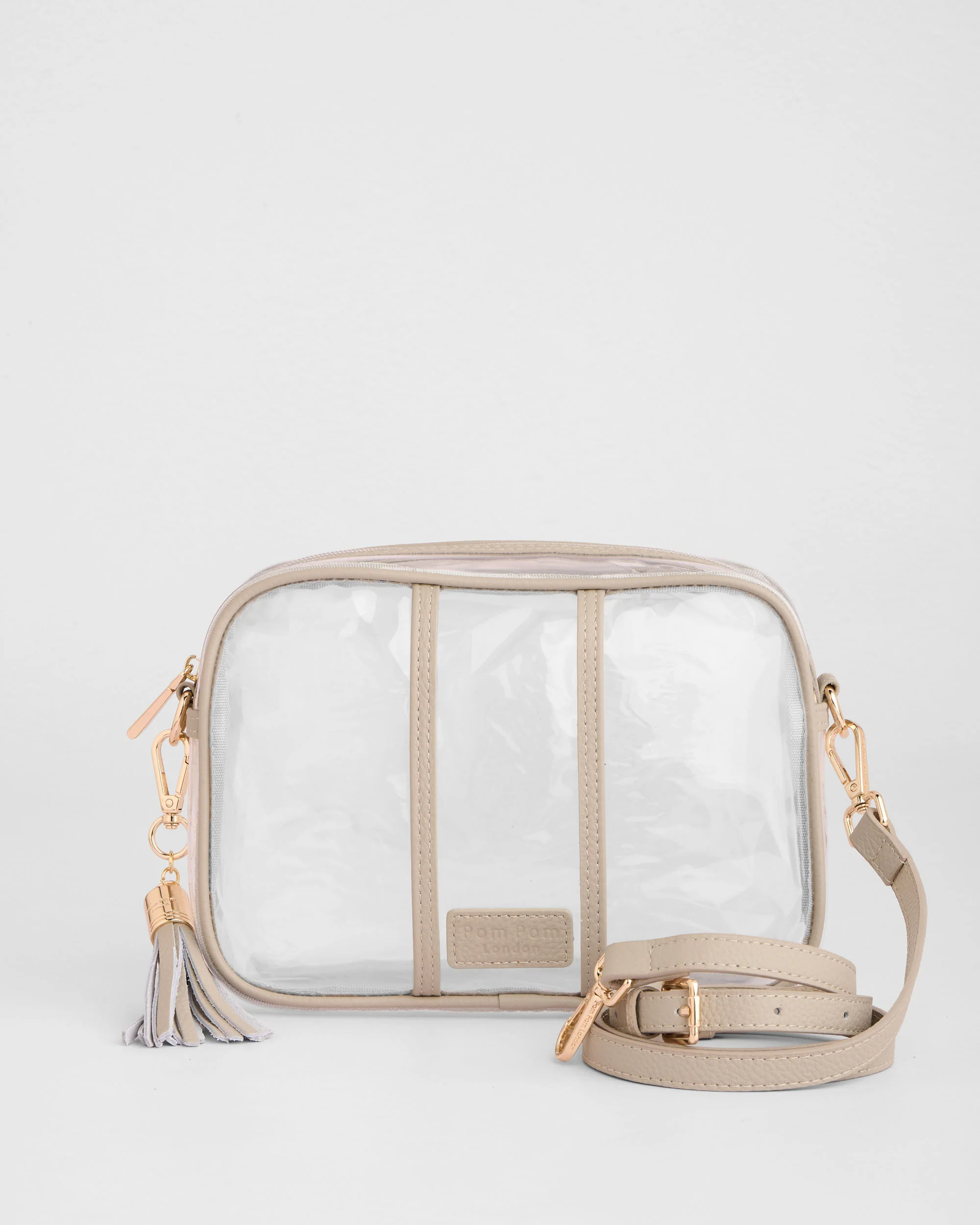 Pom Pom London City Bag Transparent Stone